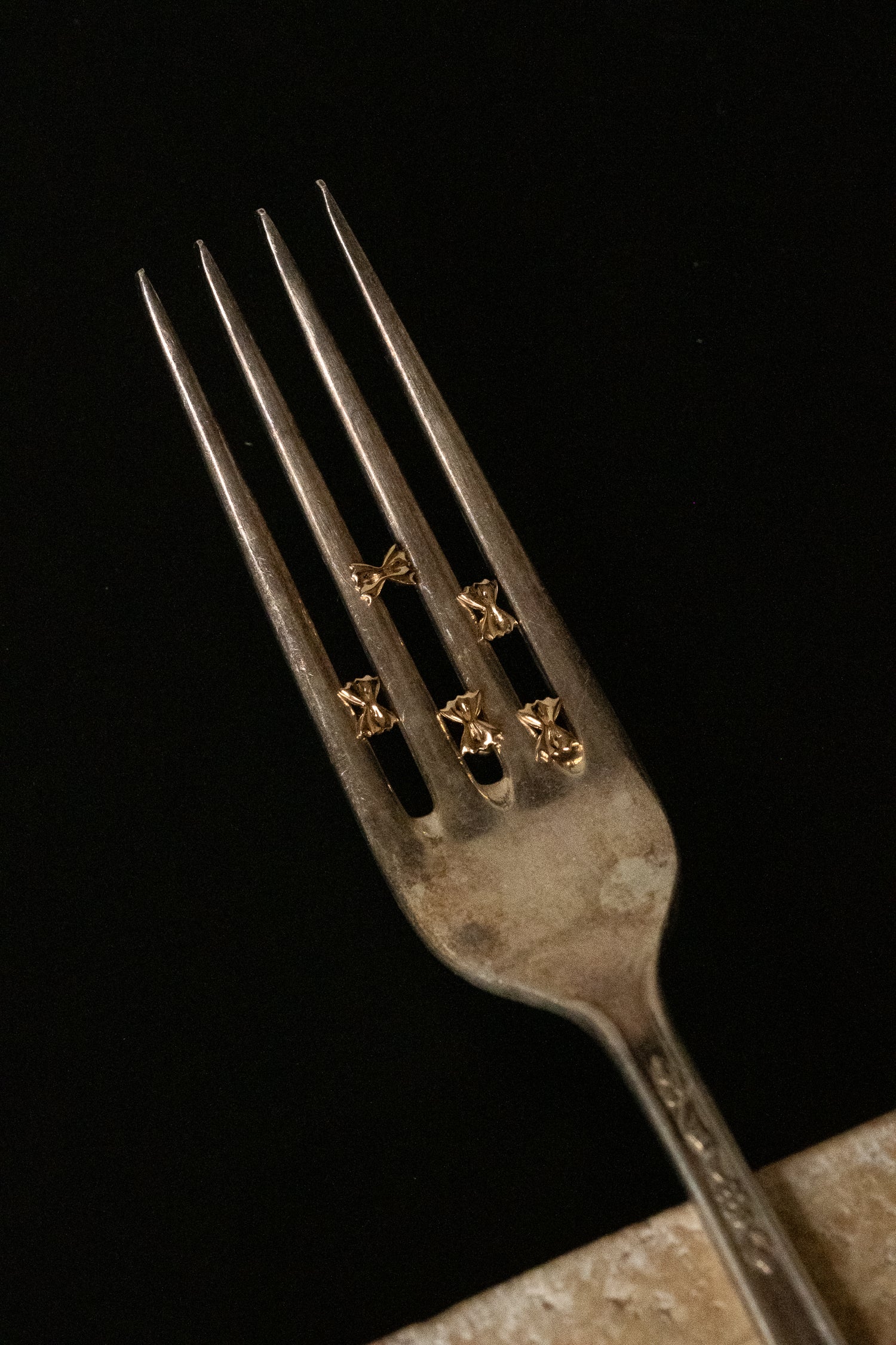 14K Farfalle Pasta Piercing - Image 4