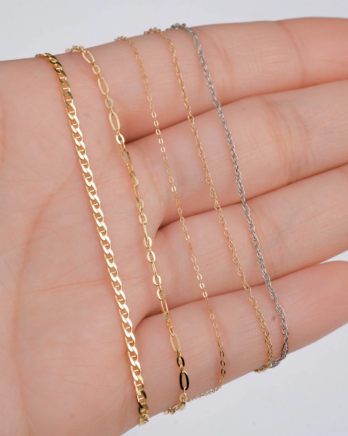 14K Solid Gold Mitchell Mariner Bracelet - Image 4