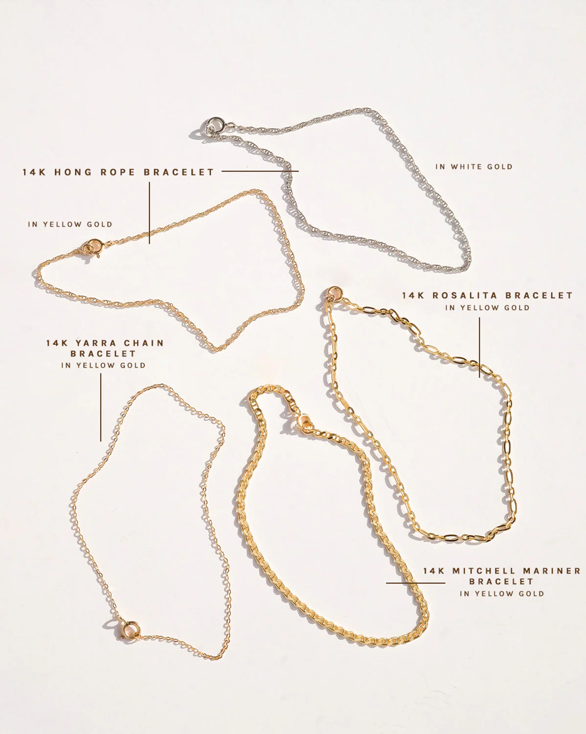 14K Solid Gold Rosalita Bracelet - Image 7