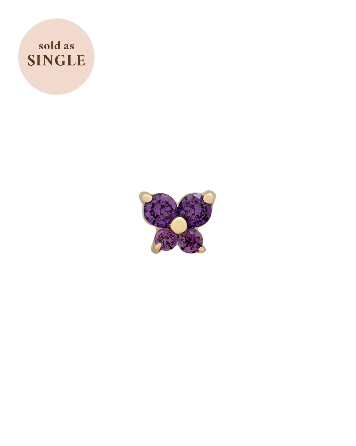 Cho Butterfly Single Stud - Image 4