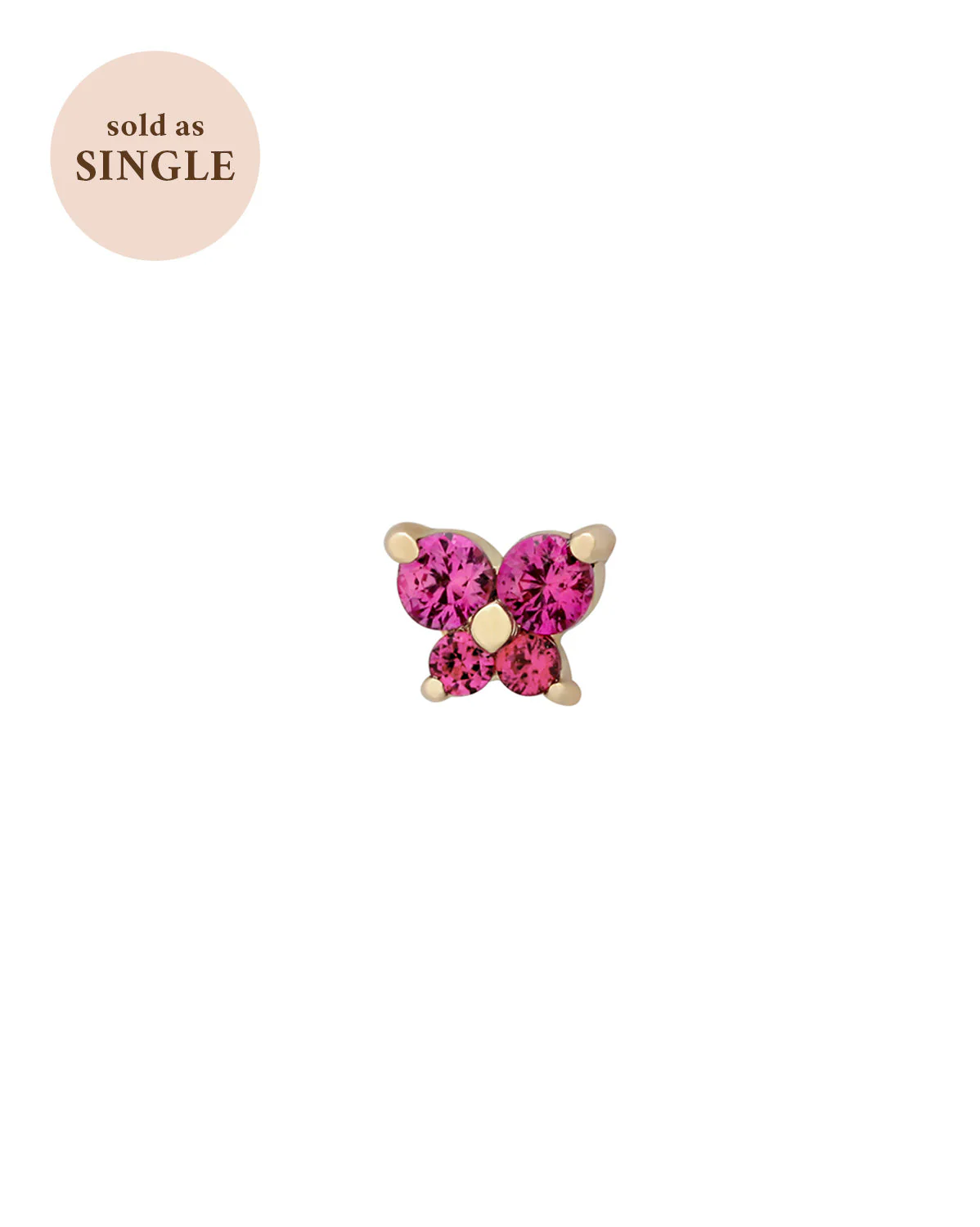 Cho Butterfly Single Stud - Image 6