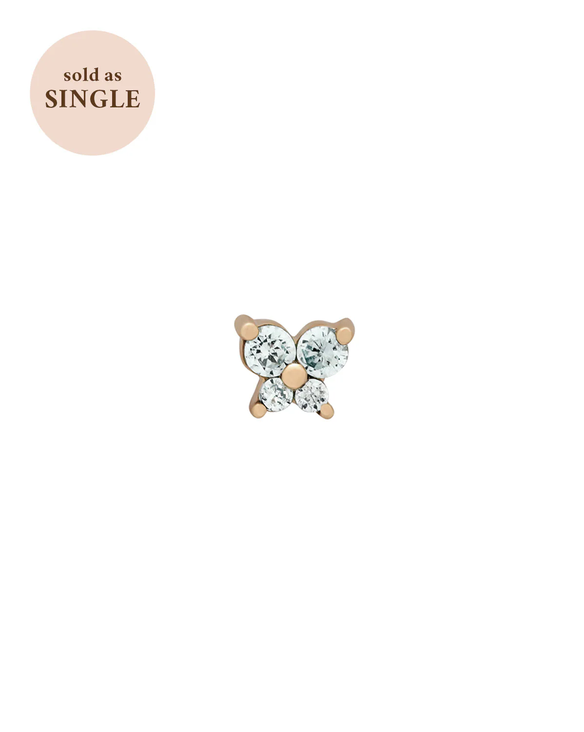 Cho Butterfly Single Stud - Image 8