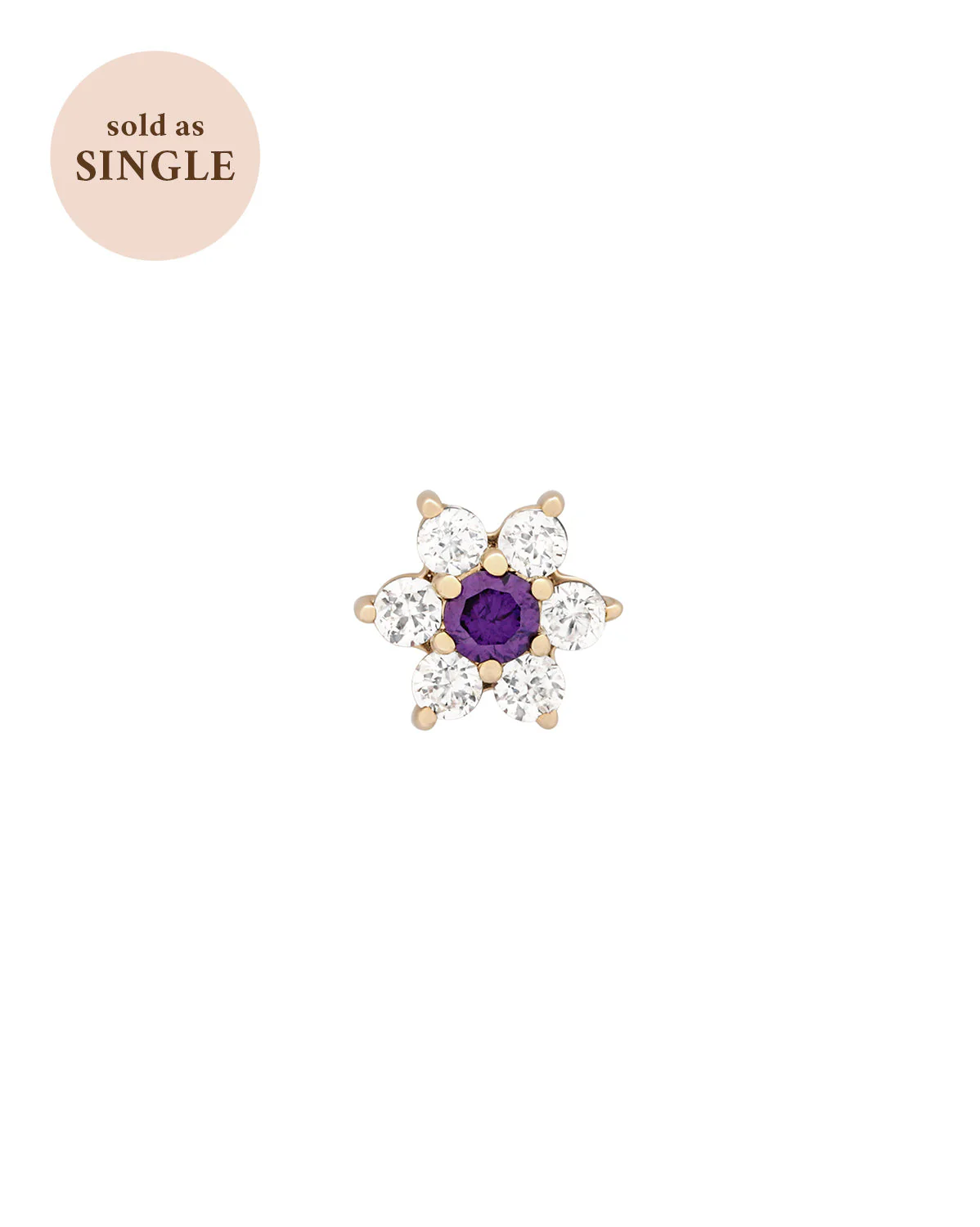 Ren Lotus Single Stud - Image 4