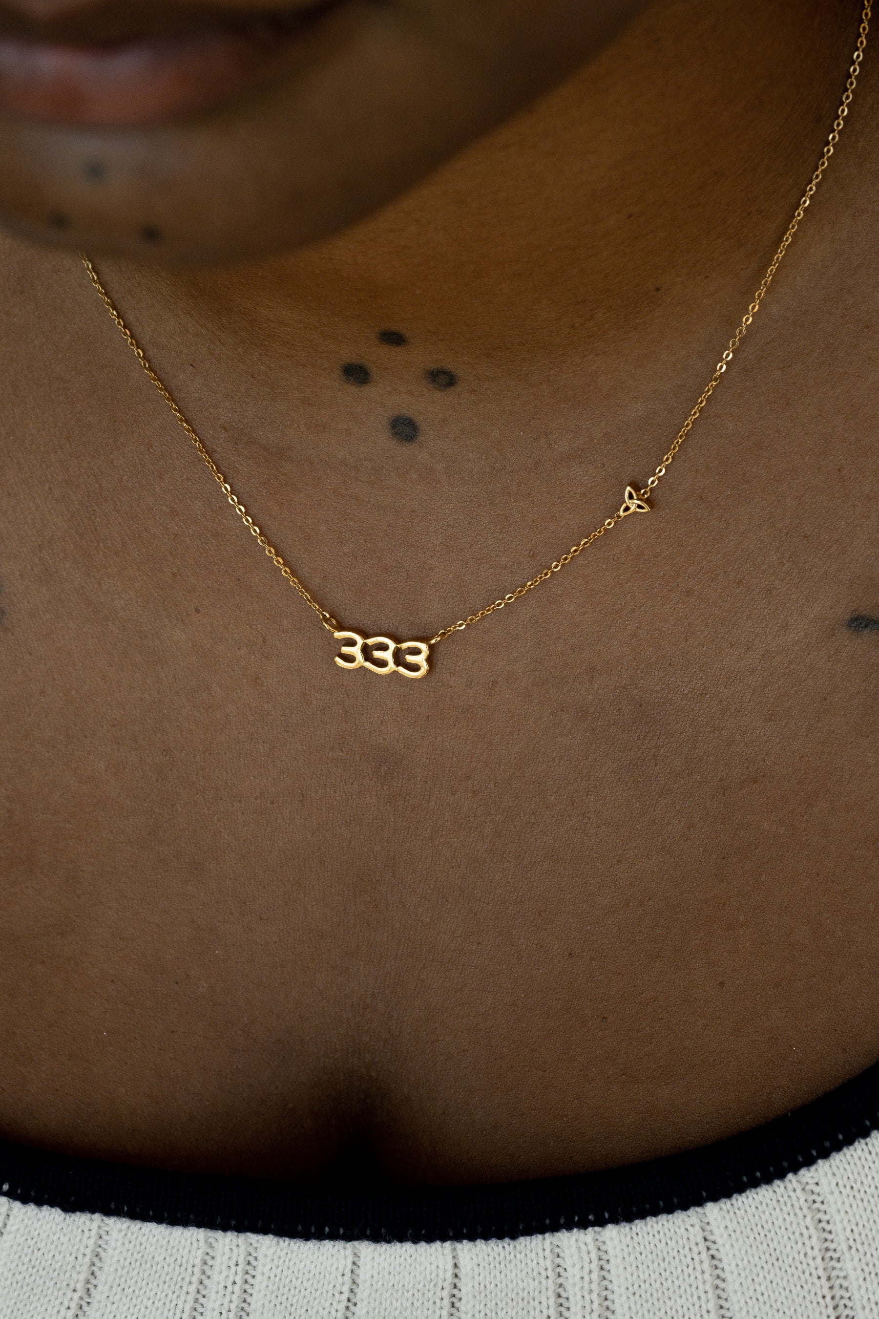‘333’ Angel Number Necklace - Image 3