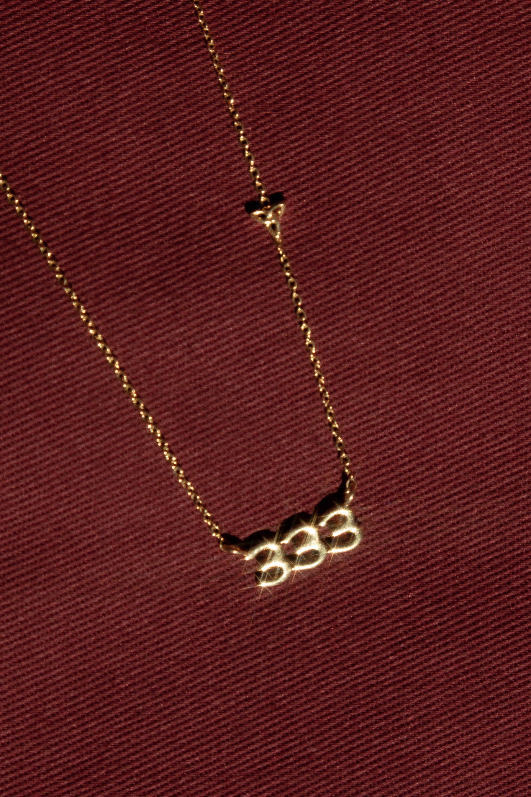 ‘333’ Angel Number Necklace - Image 5
