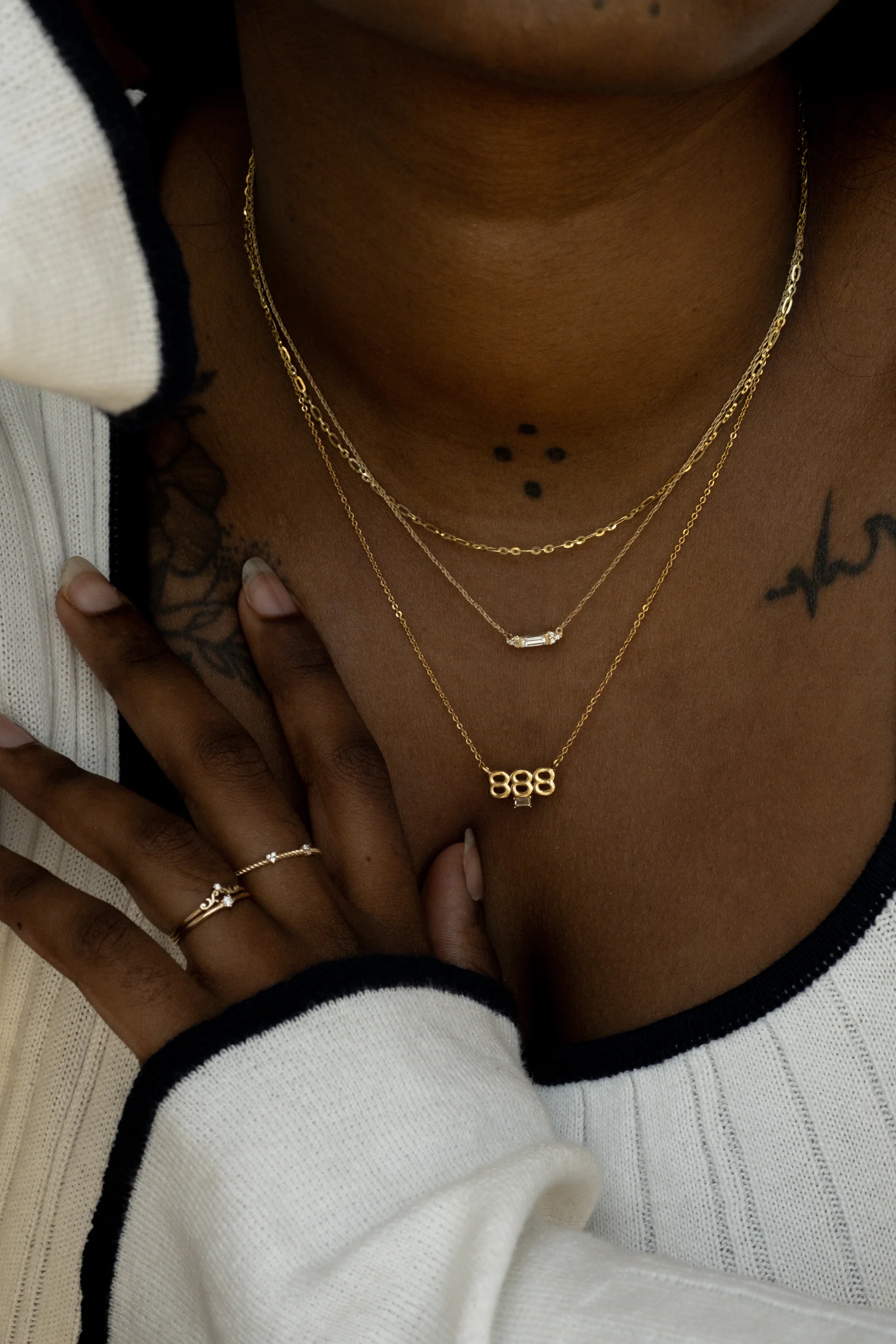 ‘888’ Angel Number Necklace - Image 11