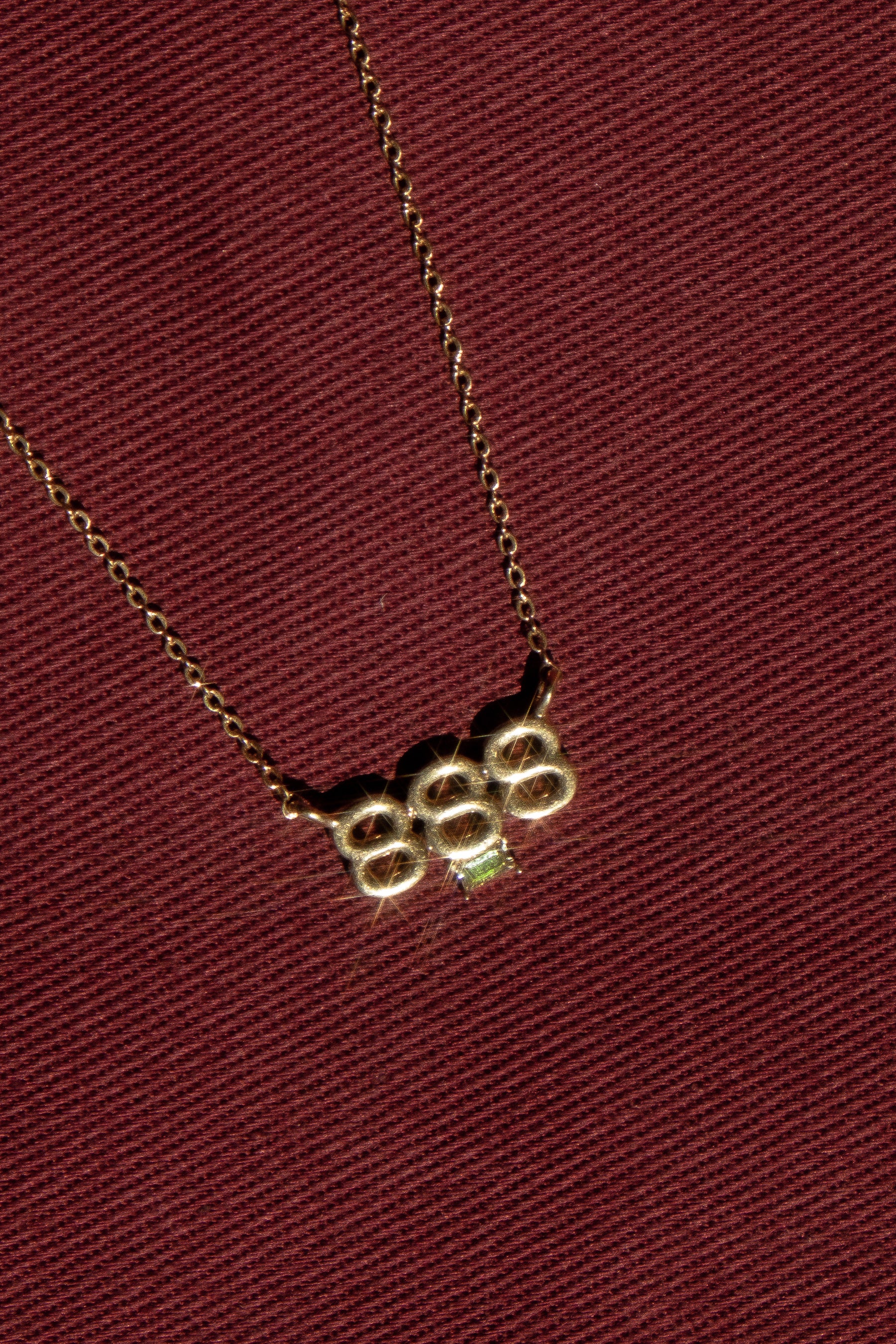‘888’ Angel Number Necklace - Image 4