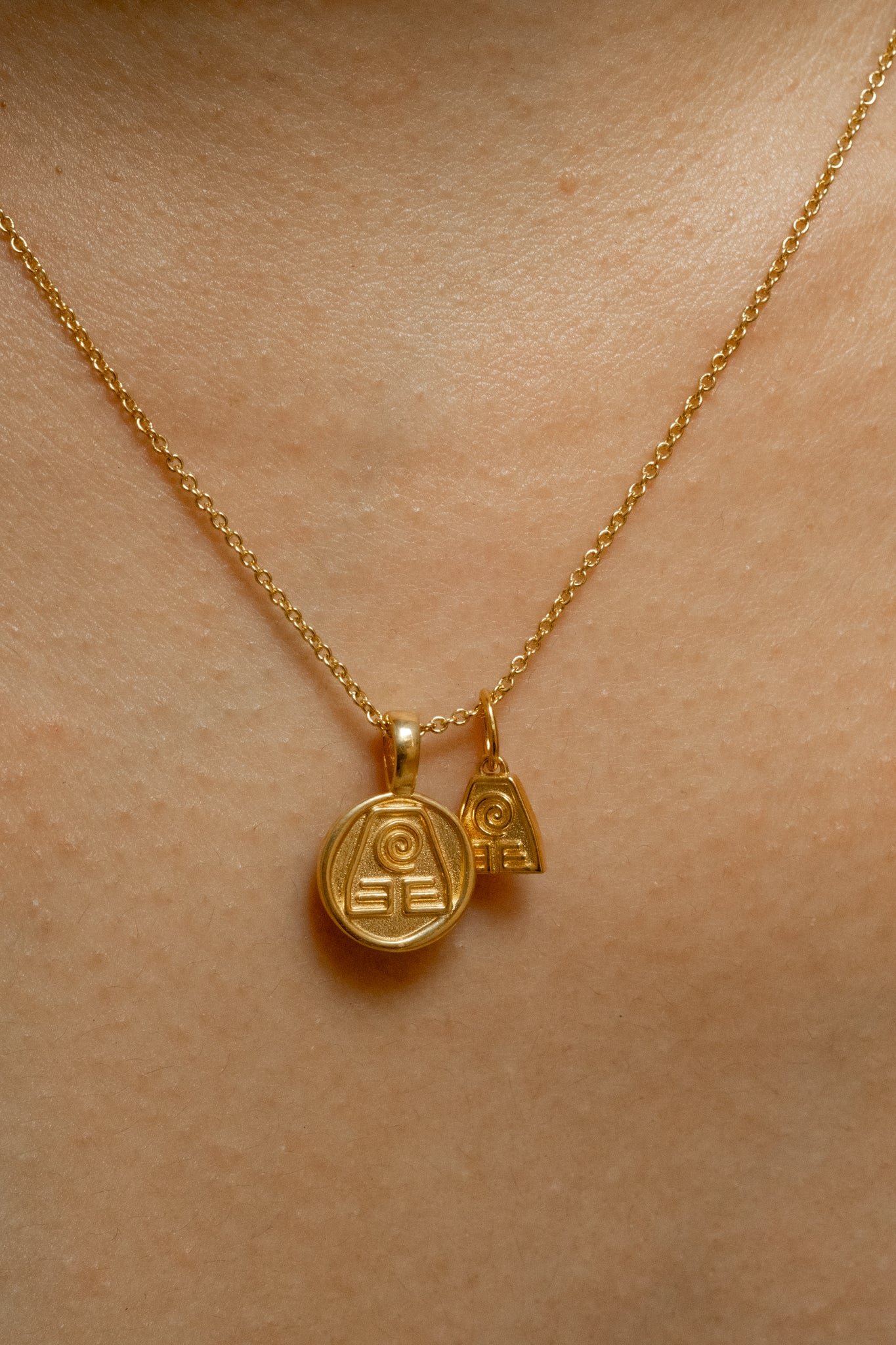 Solid Gold Earthbender Charm - Image 3
