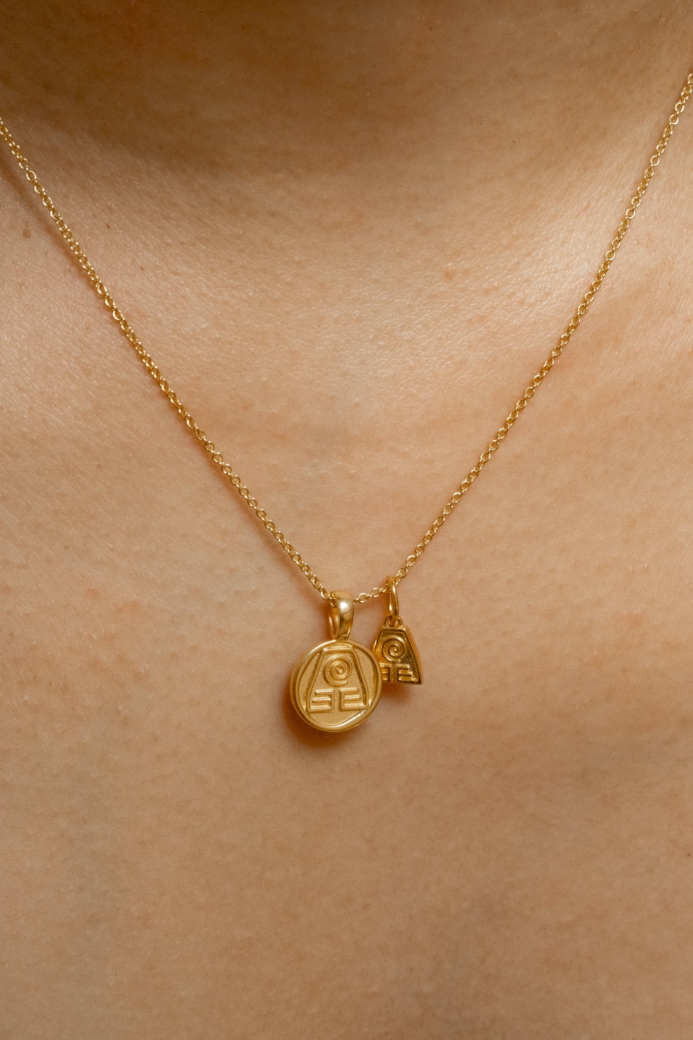 Solid Gold Earthbender Charm - Image 4