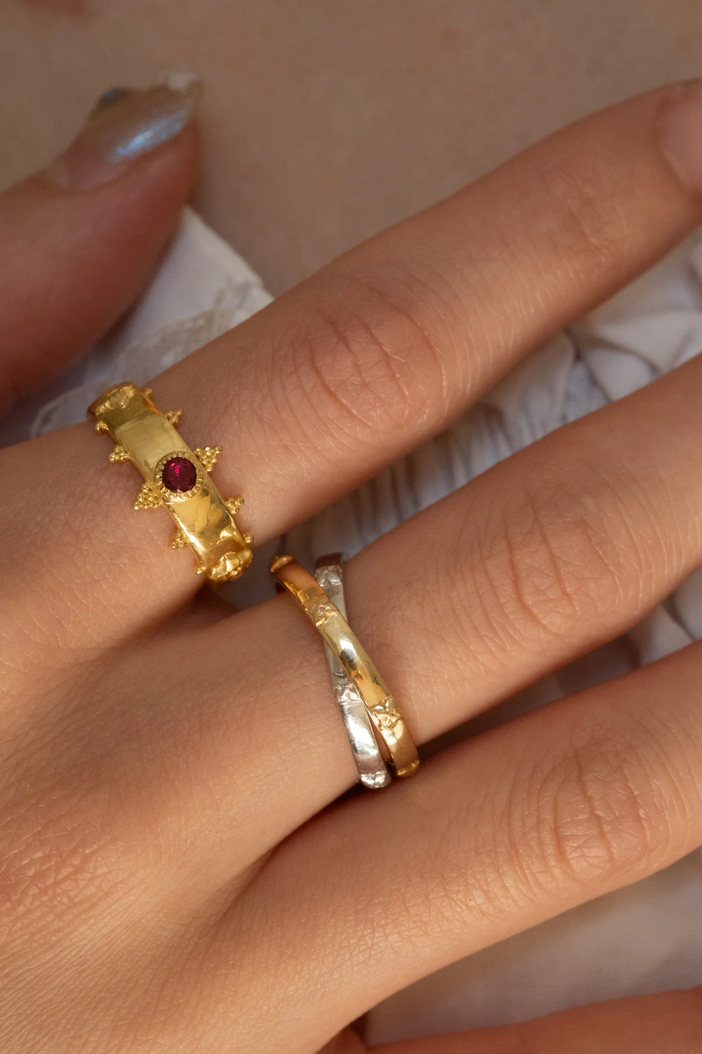 Solid Gold Sophie & Howl Ring US 7 (Ready to ship) - Image 6
