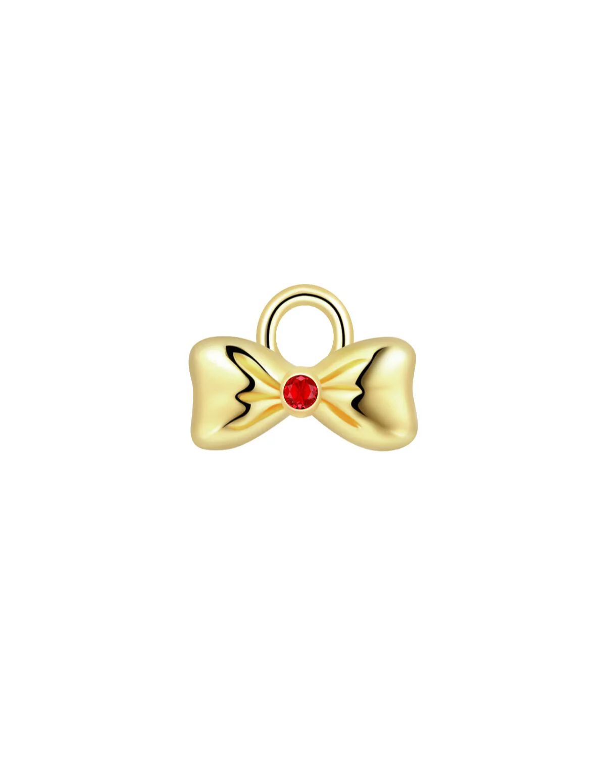 A Witch's Bow Charm Hoops - Image 6
