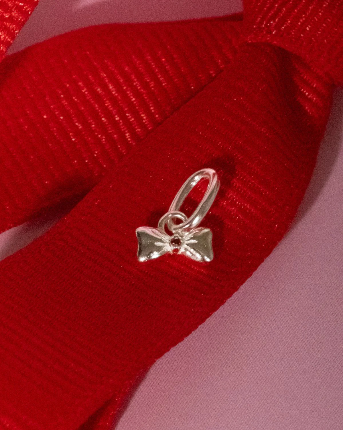 A Witch's Bow Charm - Sterling Silver - Image 2