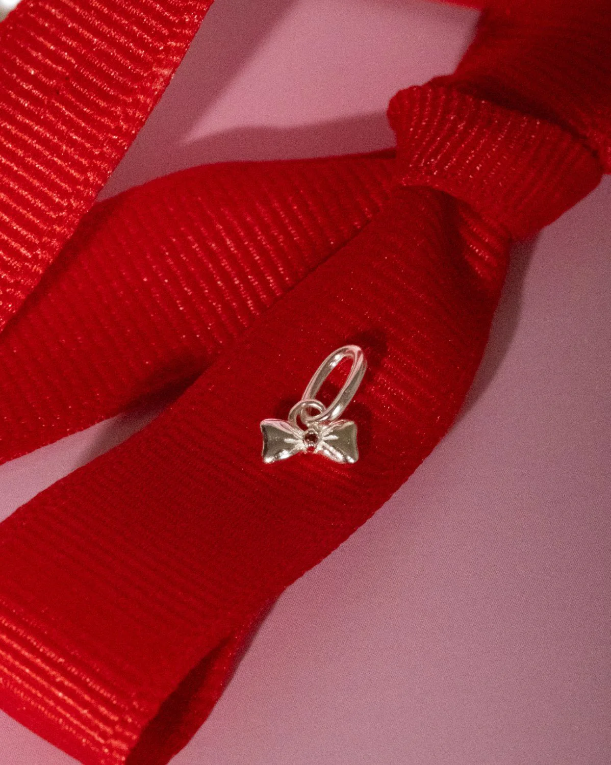 A Witch's Bow Charm - Sterling Silver - Image 5