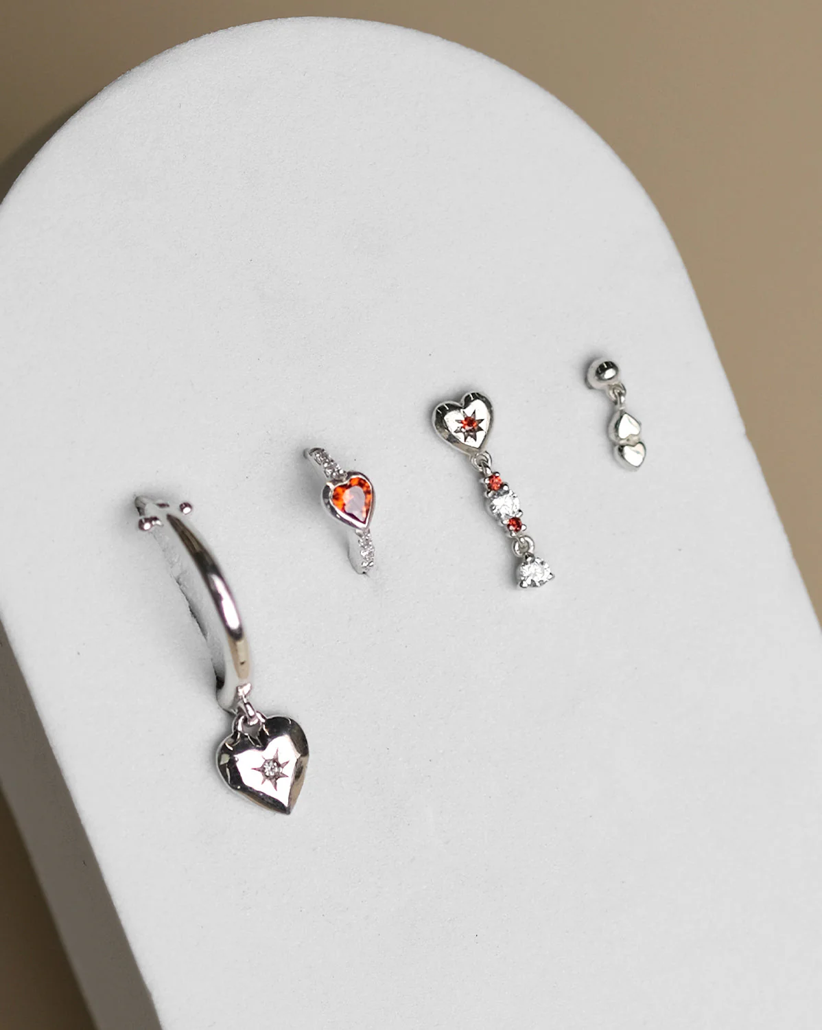 Aiko Hoops Set - Sterling Silver - Image 3