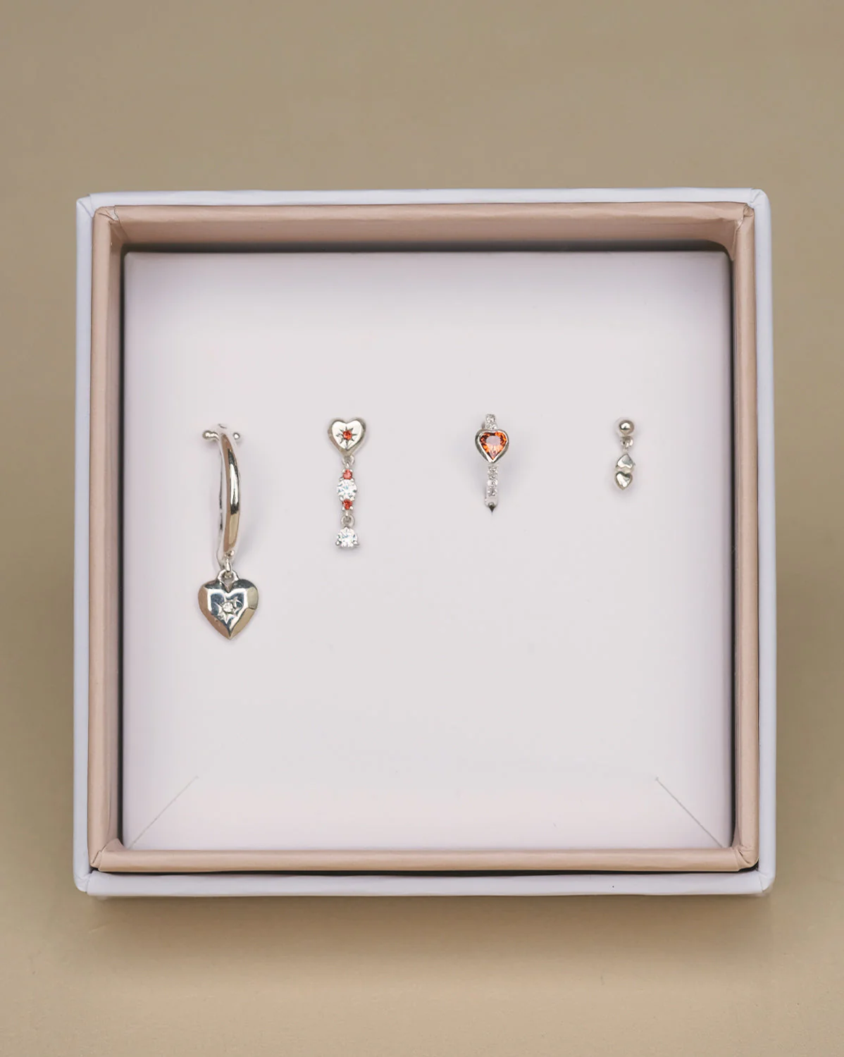 Aiko Hoops Set - Sterling Silver - Image 4