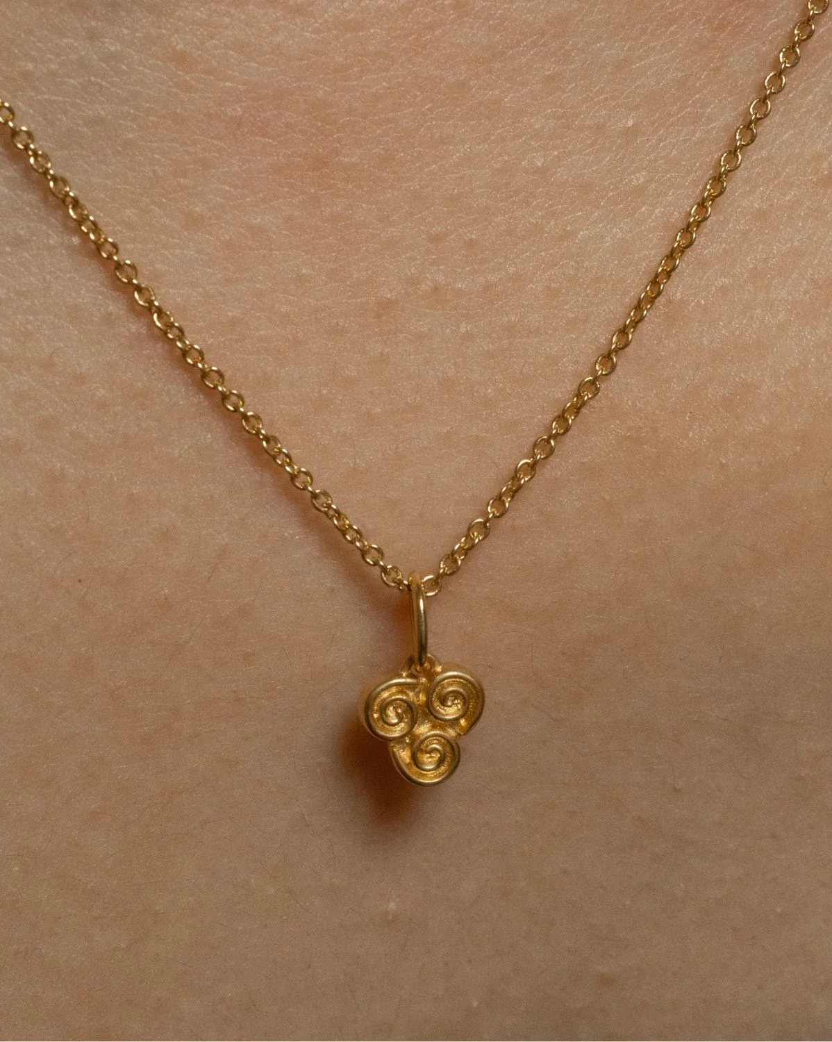 Solid Gold Airbender Charm - Image 2