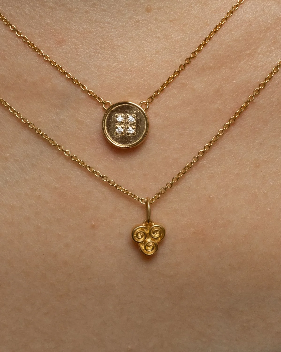 Solid Gold Airbender Charm - Image 5