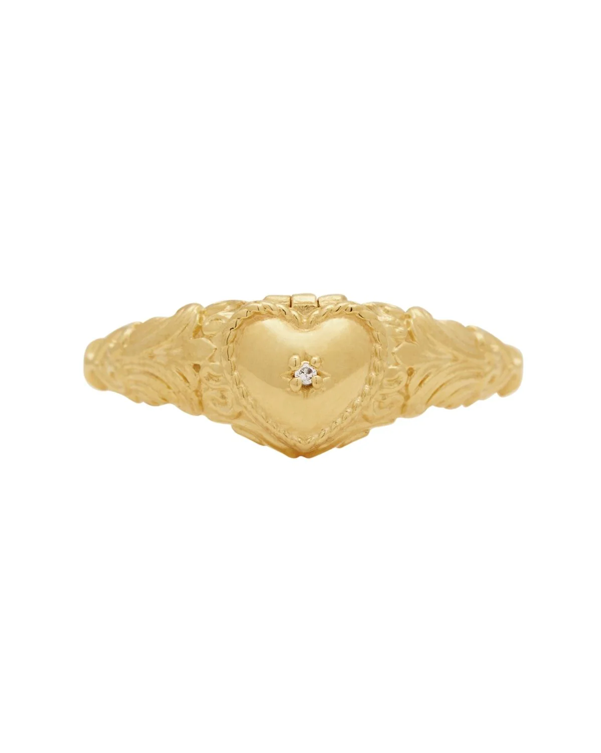 Amaris Vintage Locket Ring