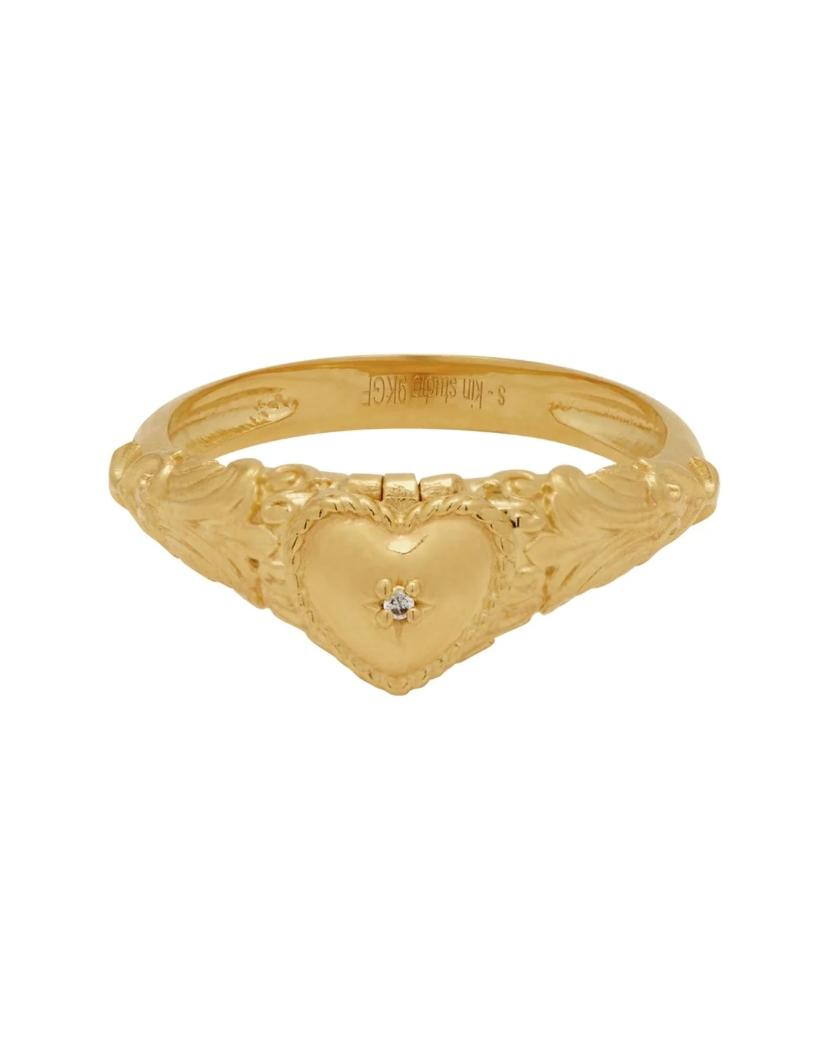 Amaris Vintage Locket Ring - Image 11