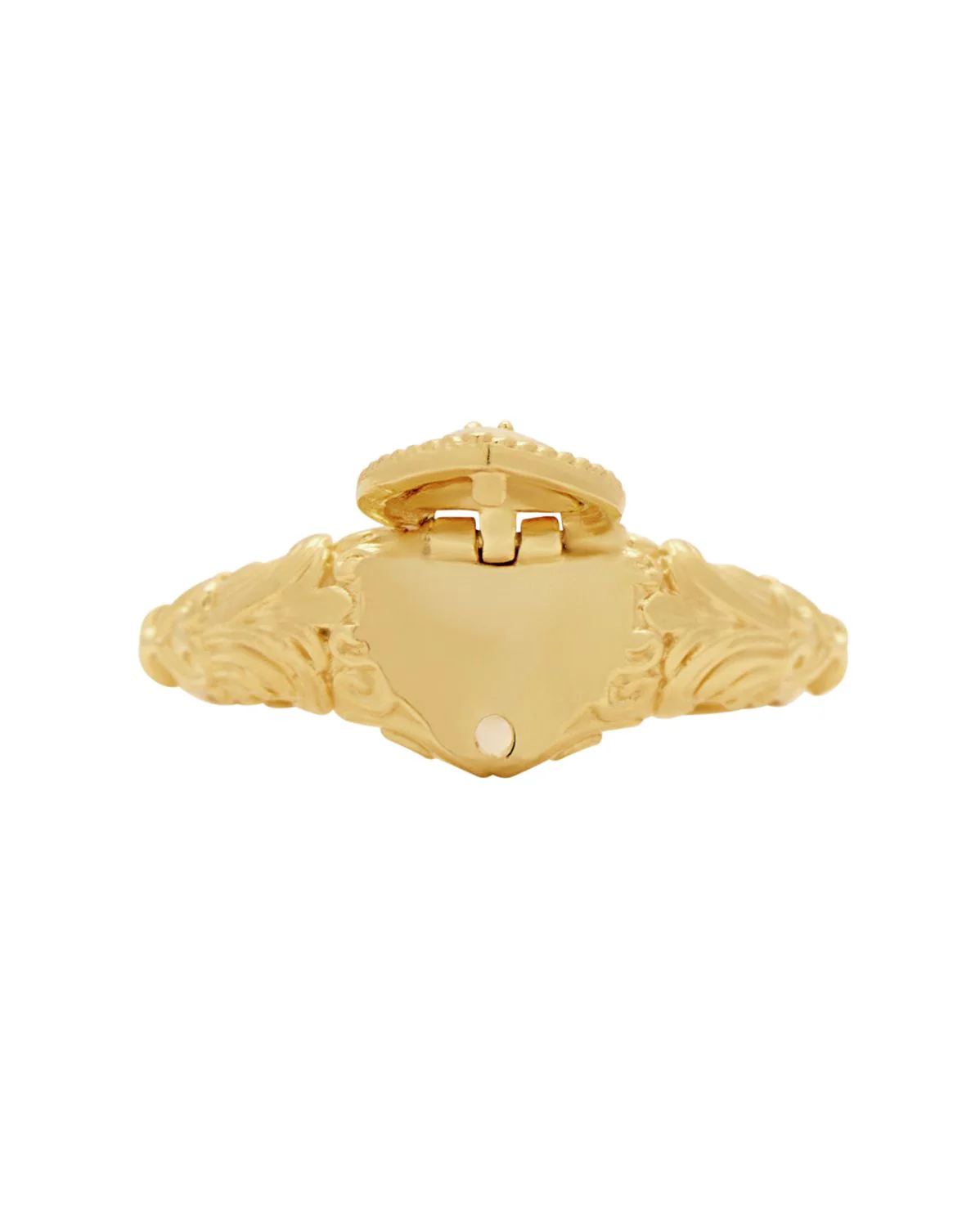 Amaris Vintage Locket Ring - Image 13