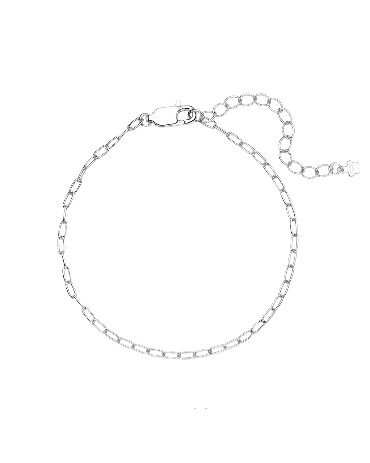Ames Paperclip Bracelet - Sterling Silver