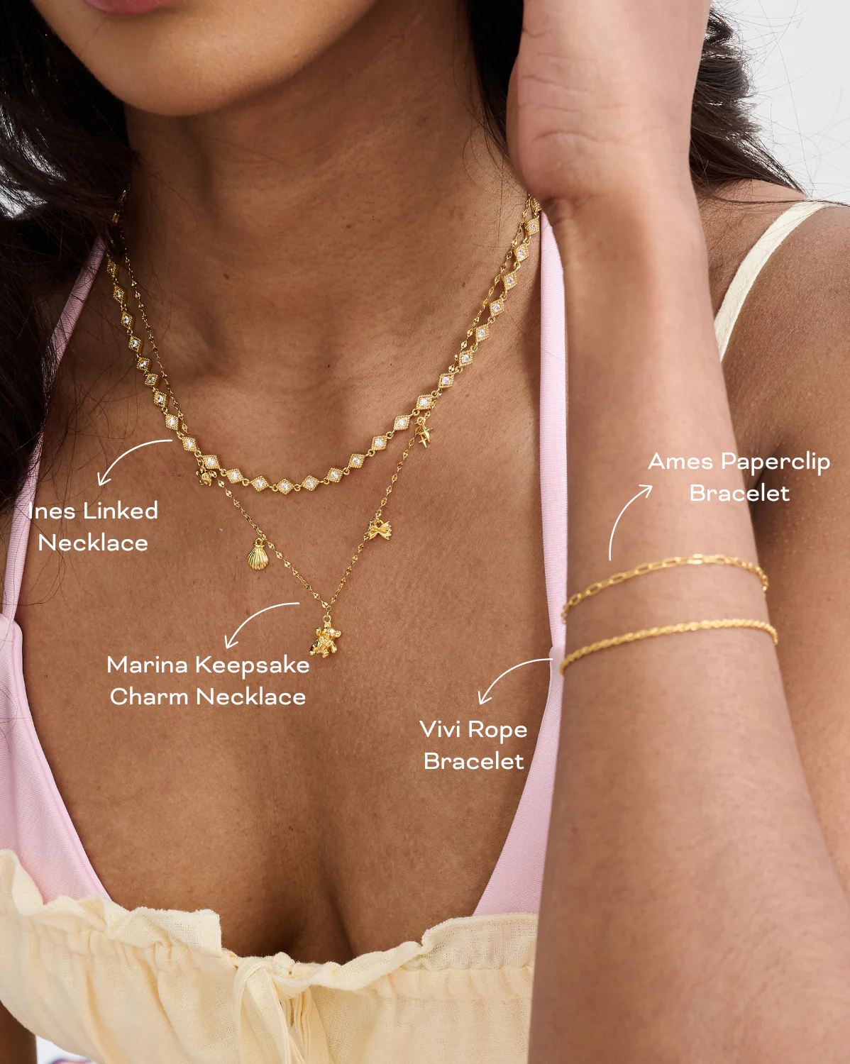 Ames Paperclip Bracelet - Image 2