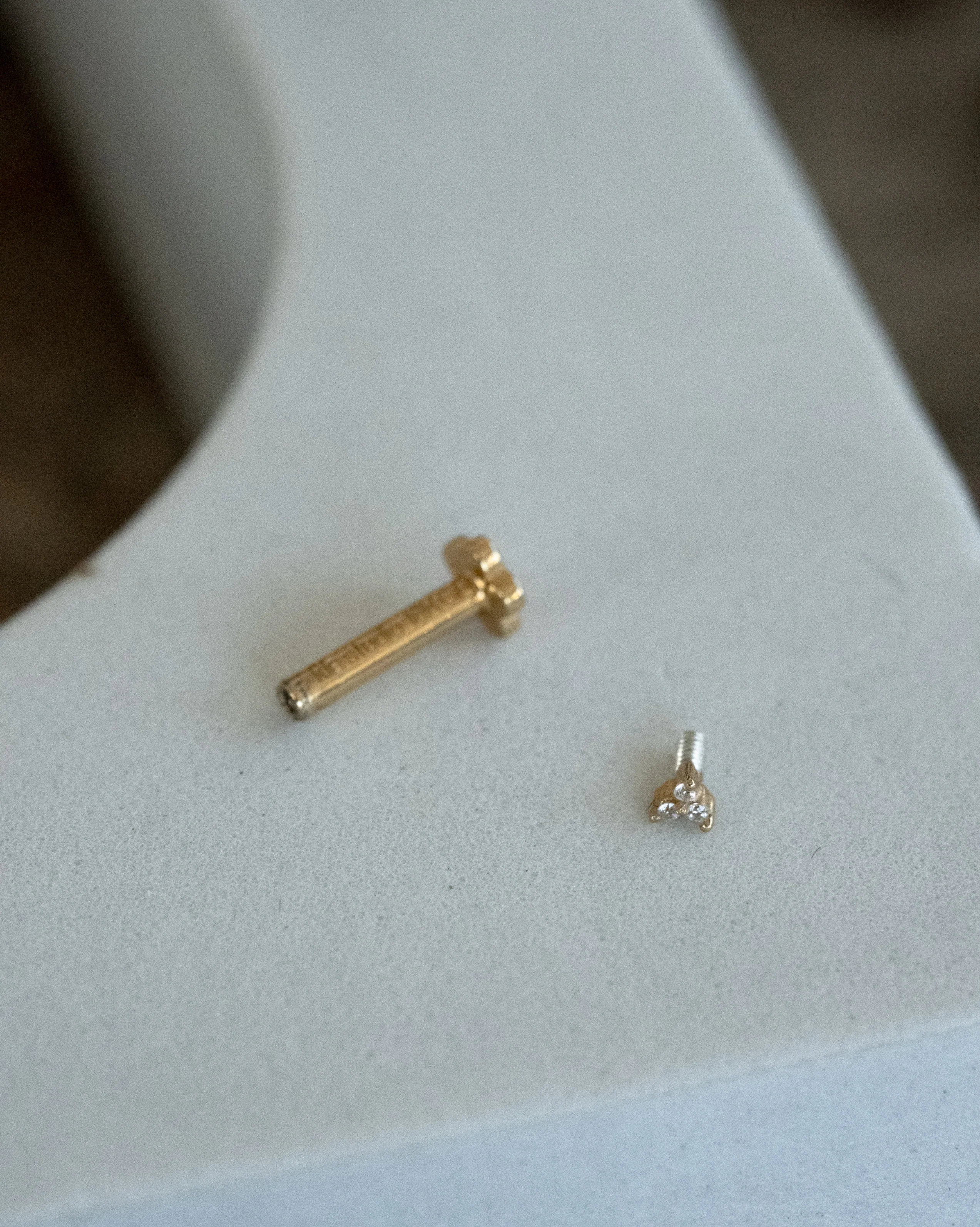 Angela Tiny Trio Stud - SAMPLE SALE - Image 3