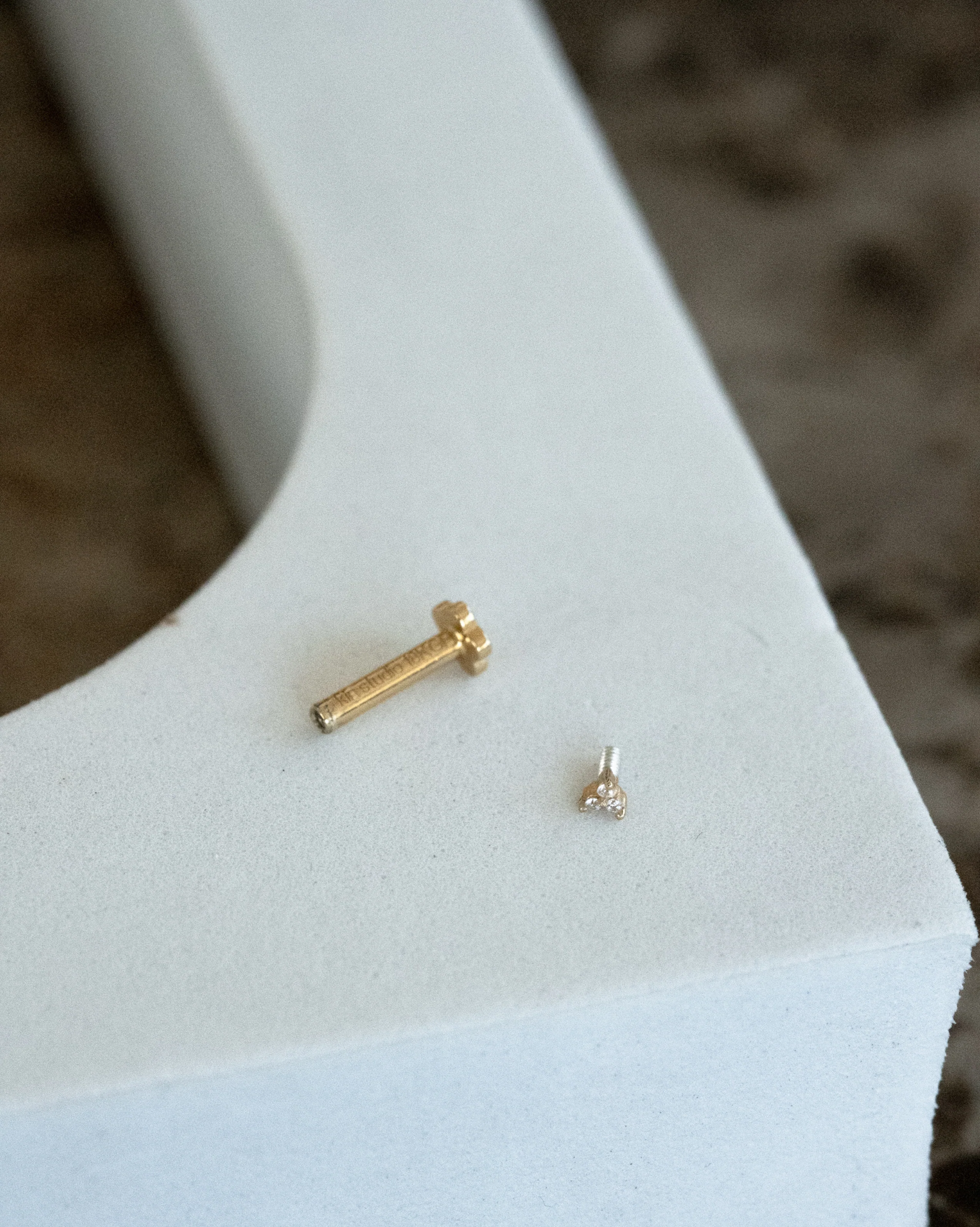 Angela Tiny Trio Stud - SAMPLE SALE - Image 4