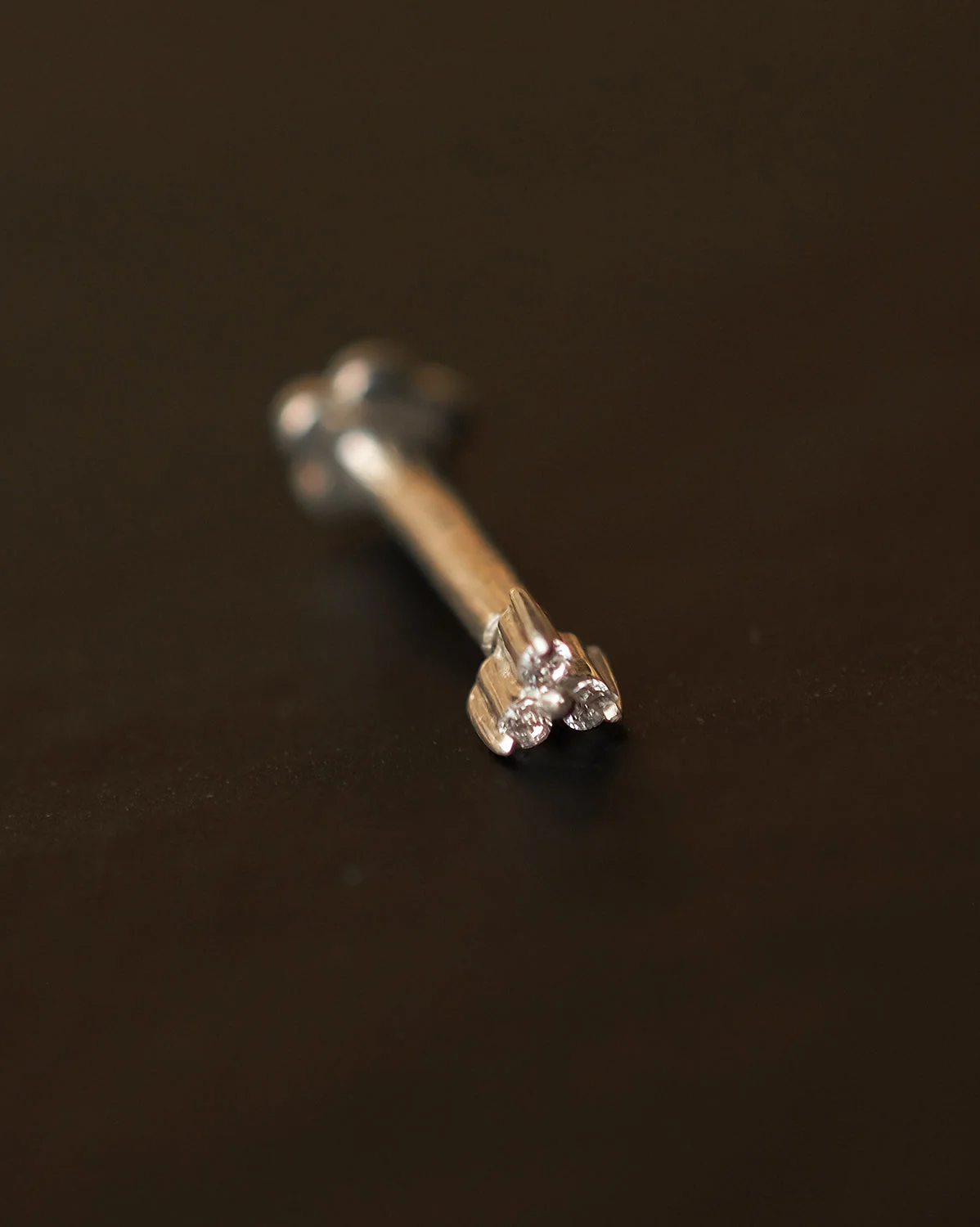 Angela Tiny Trio Stud - Sterling Silver - Image 8