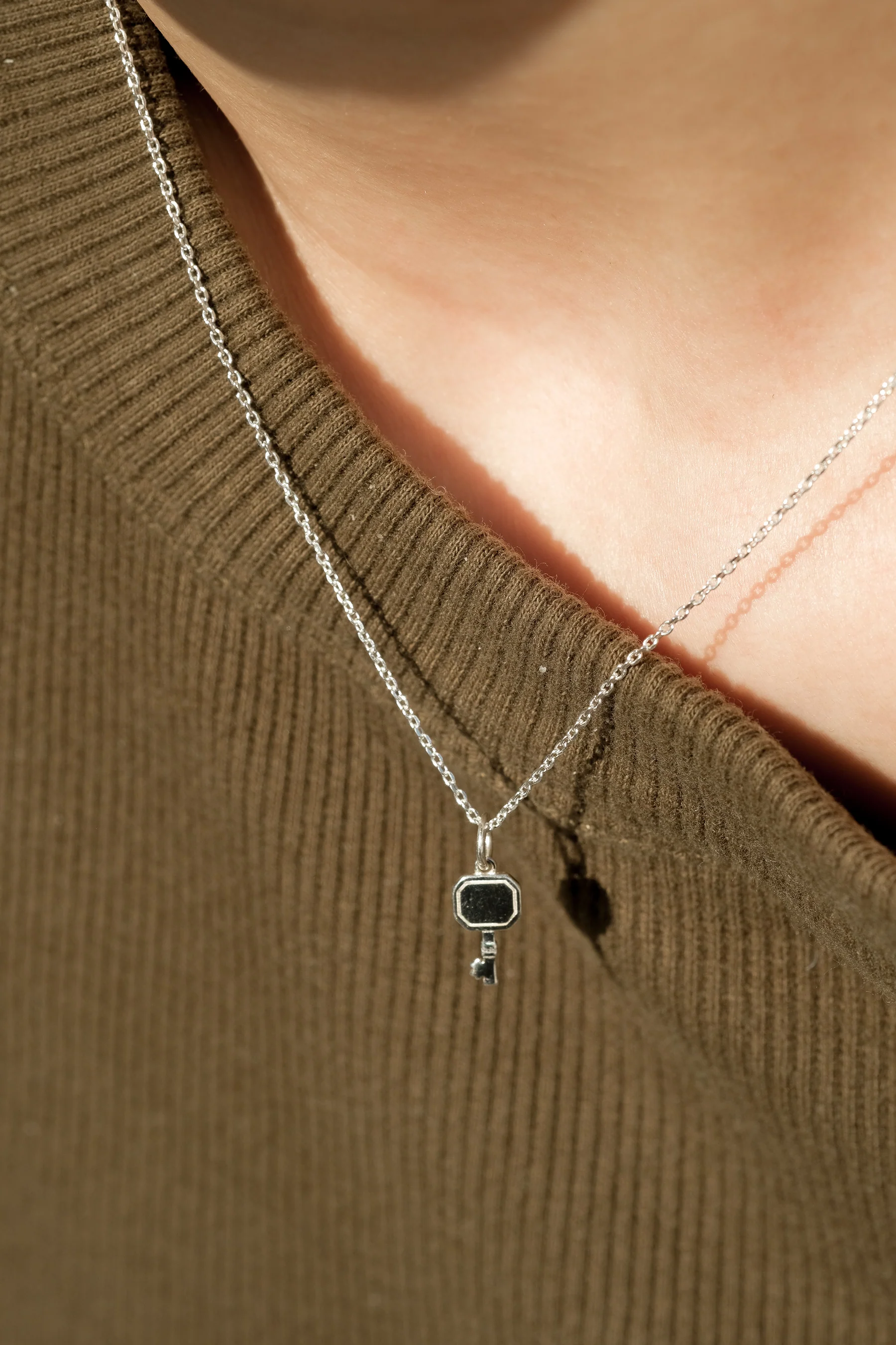 Anywhere Key Engravable Pendant - Sterling Silver - Image 3