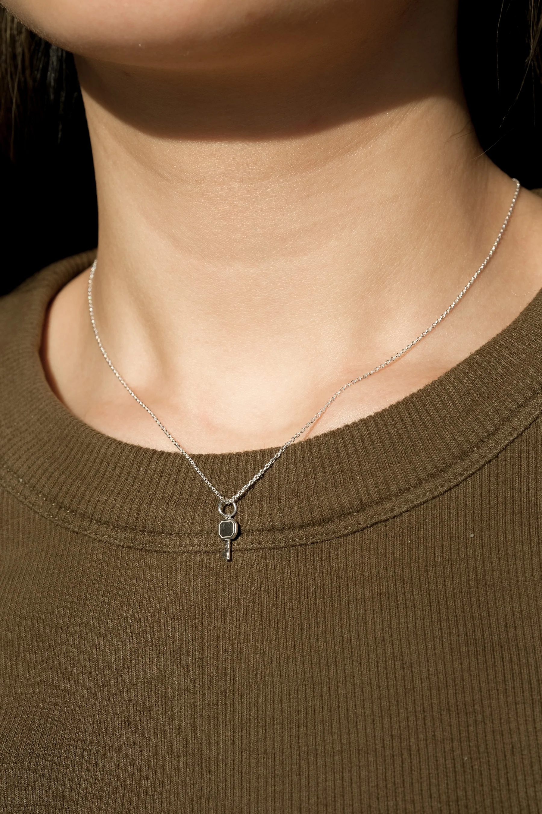 Anywhere Key Engravable Pendant - Sterling Silver - Image 5
