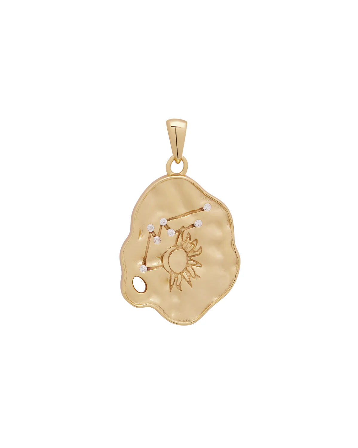 Aquarius II Zodiac Necklace - Image 2