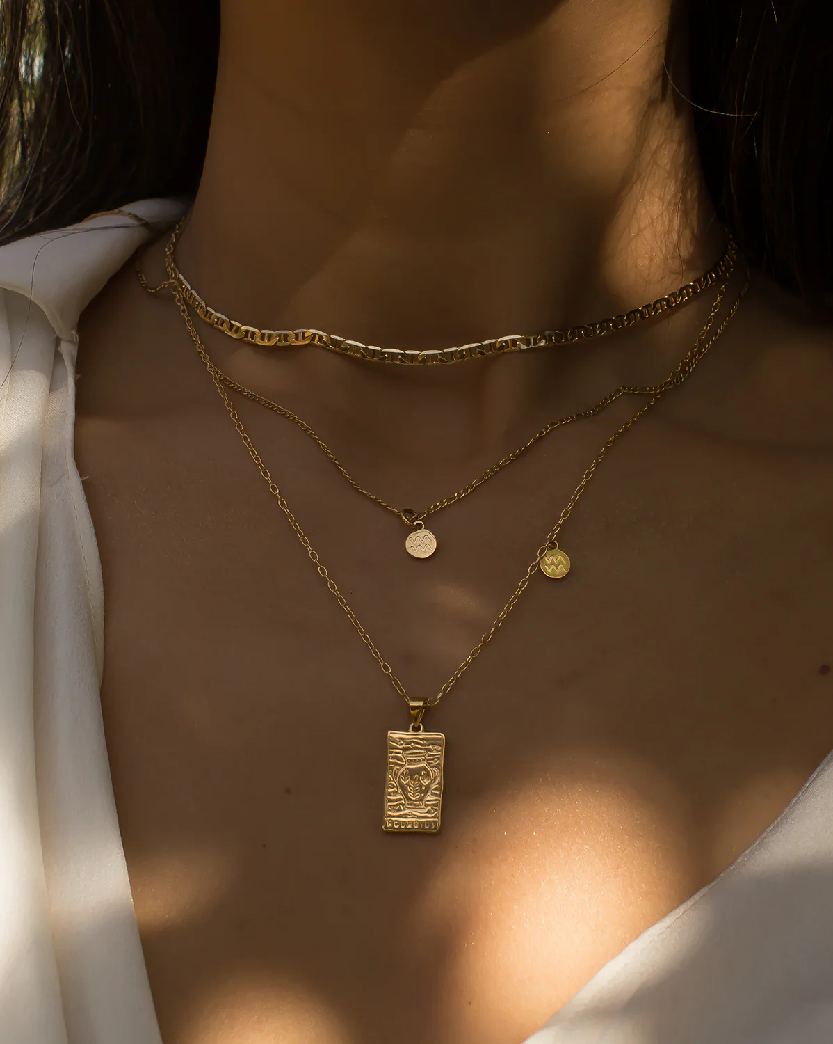 Aquarius Zodiac Pendant - Image 5