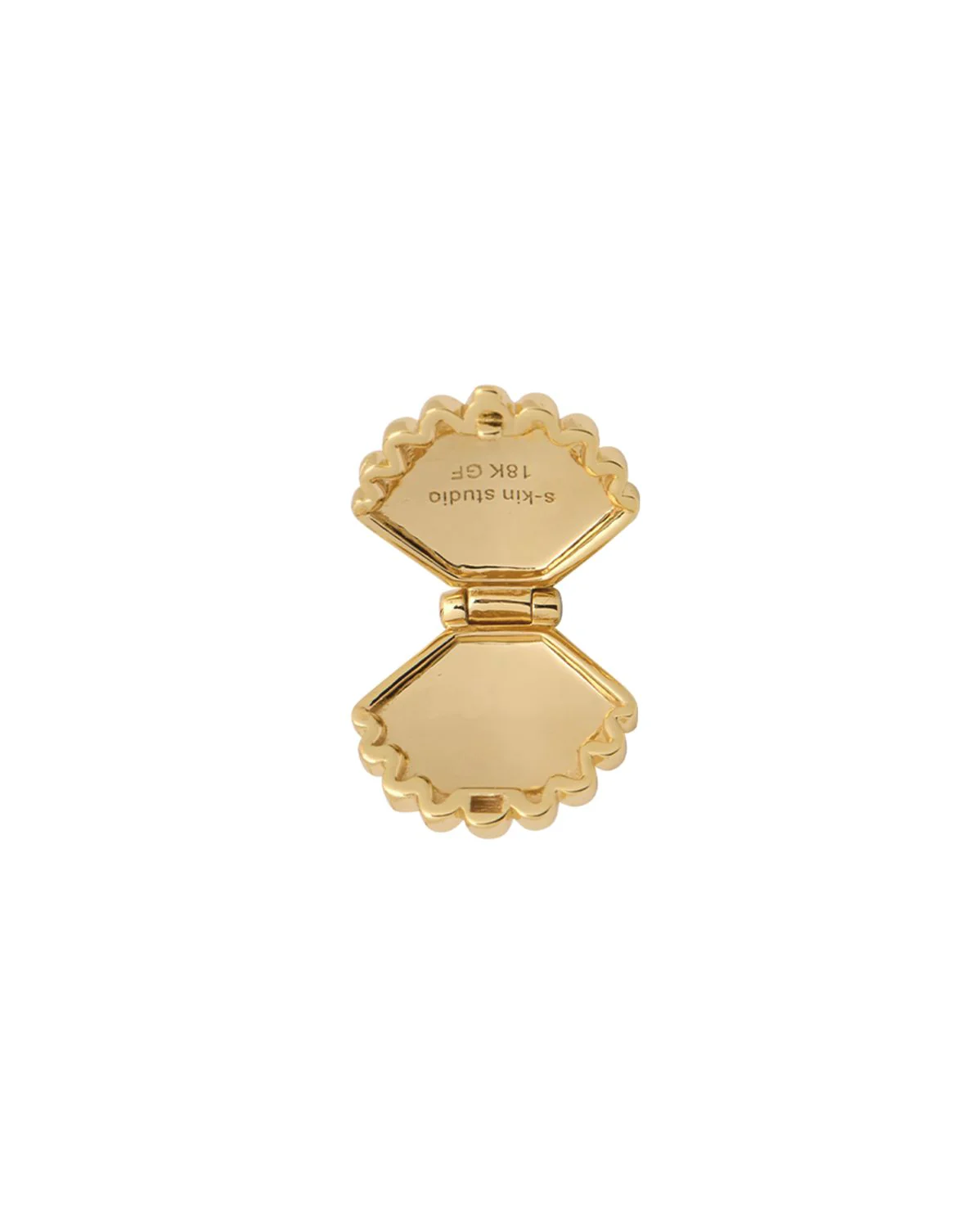 Ariel Shell Engravable Locket Necklace - Image 9