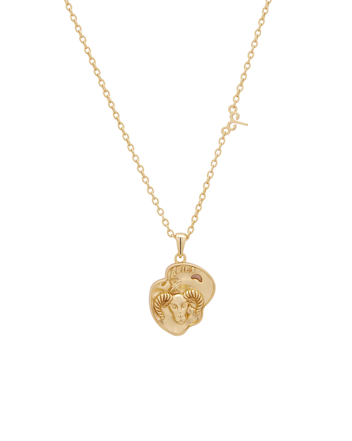 Aries II Zodiac Necklace