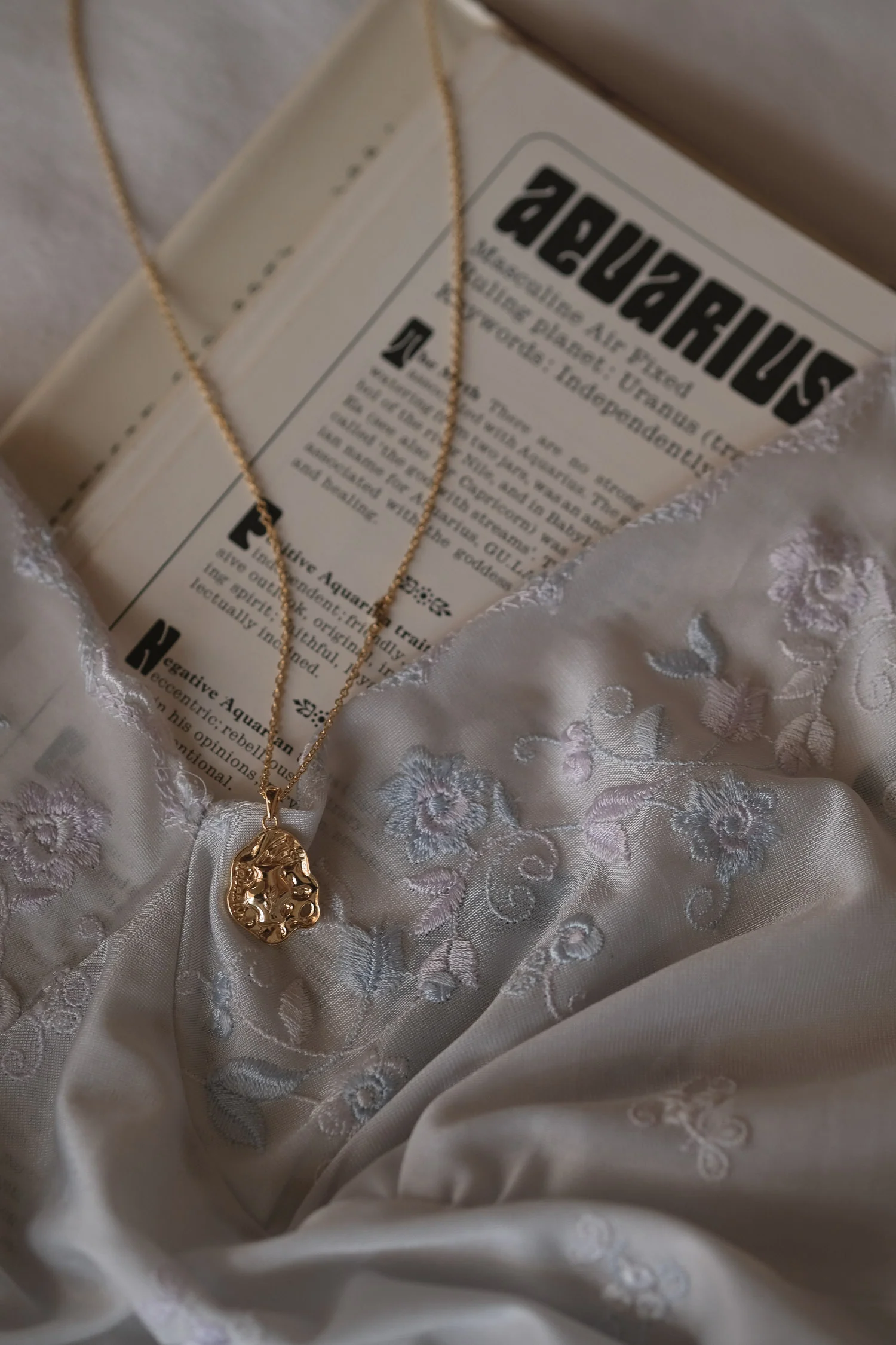 Aries II Zodiac Necklace - Image 4