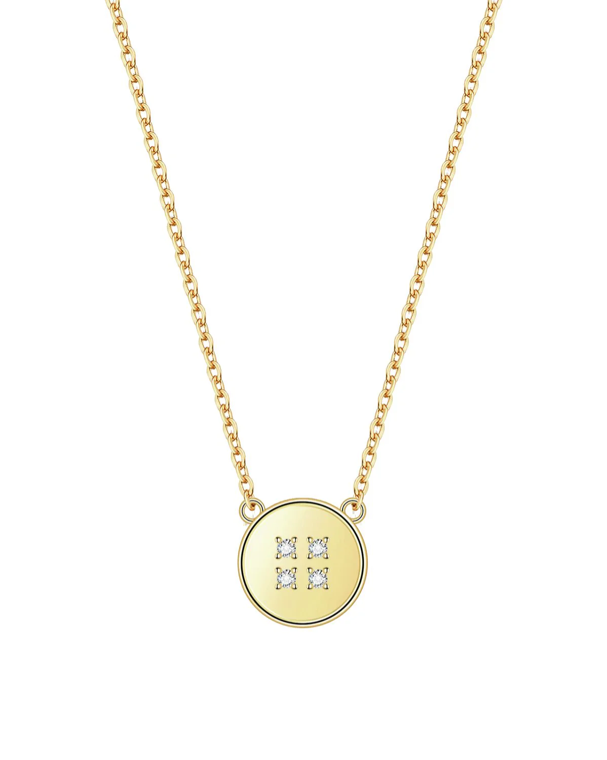 Arriety Button Necklace