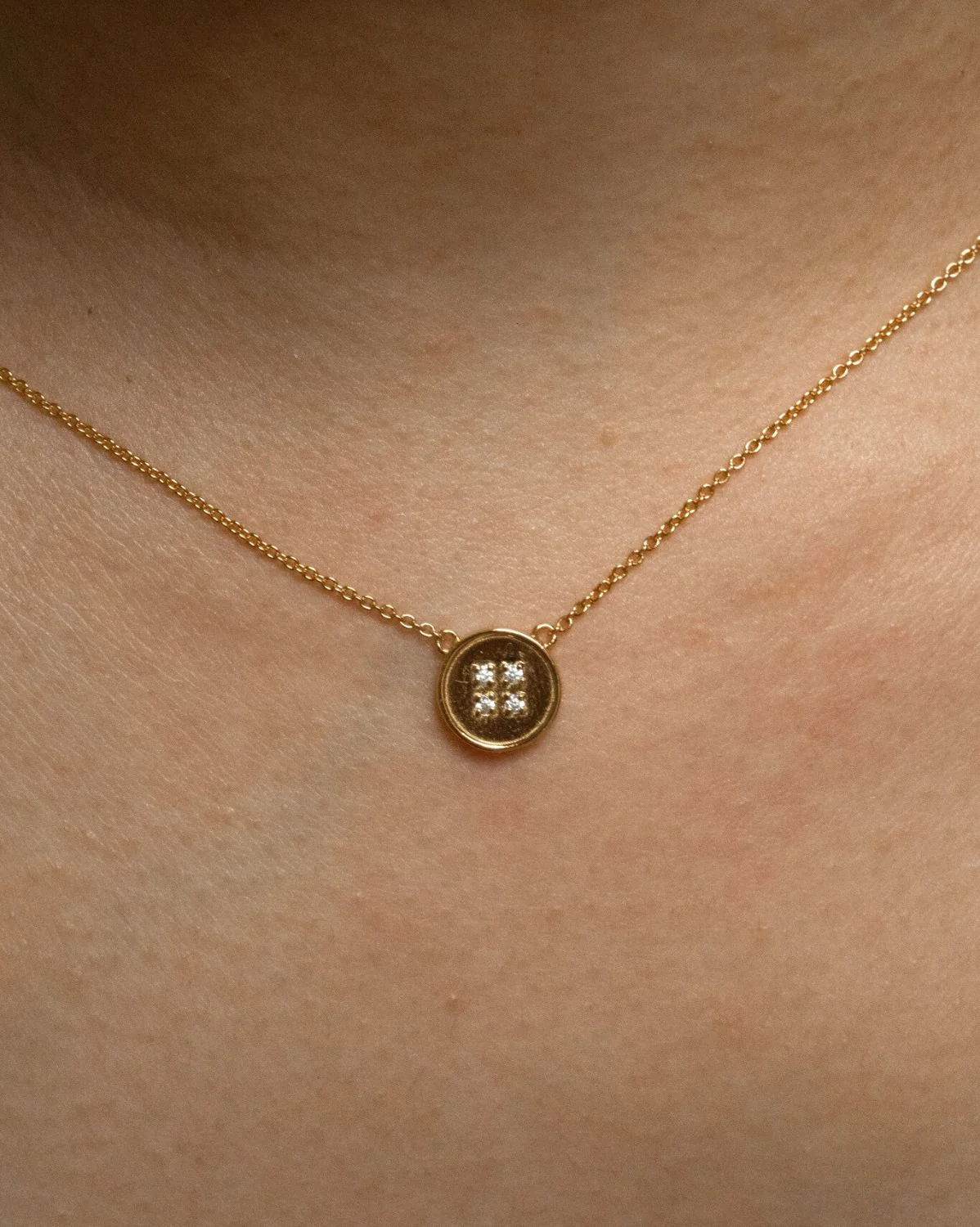 Arriety Button Necklace - Image 2