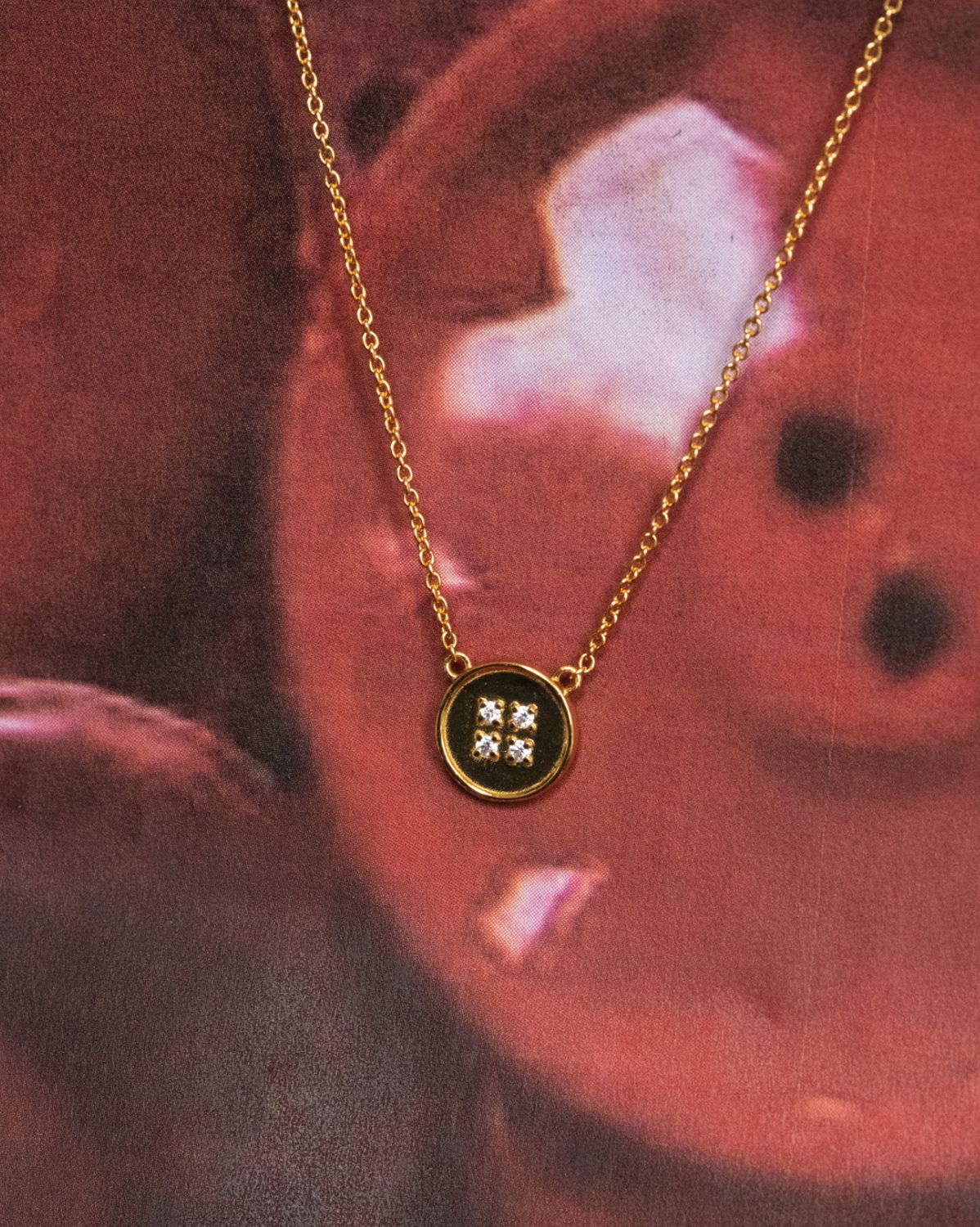 Arriety Button Necklace - Image 4