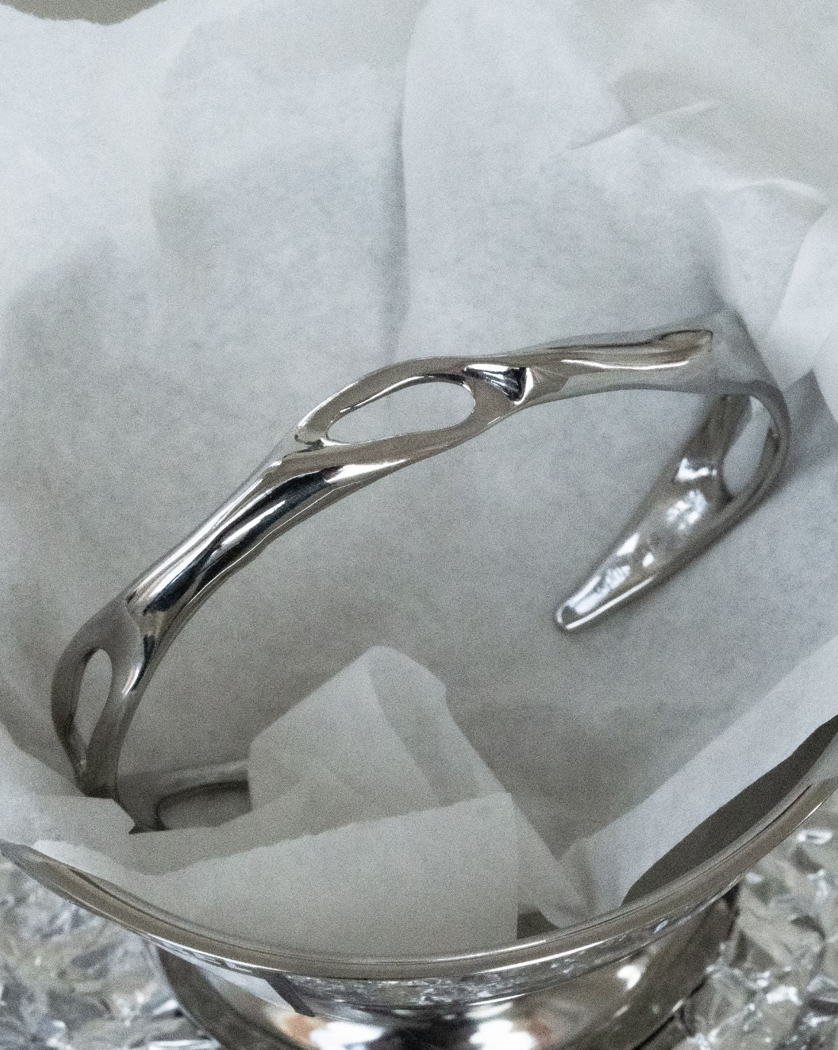 Asher Sculptural Cuff - Image 7