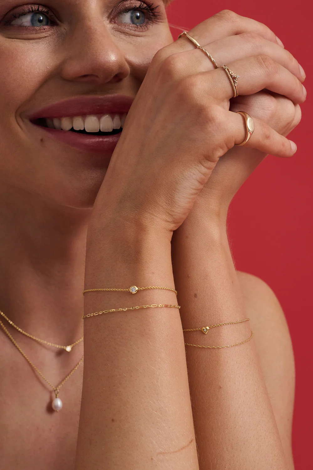Baby Aiko Solid Gold Bracelet - Image 9