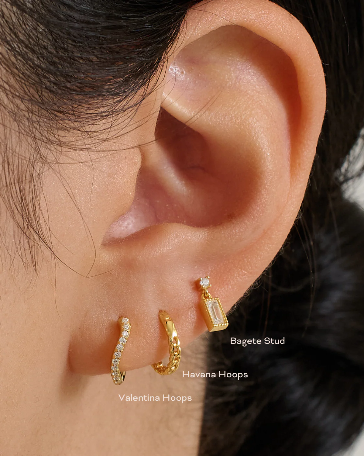 Bagete Dangle Piercing Stud - Image 6