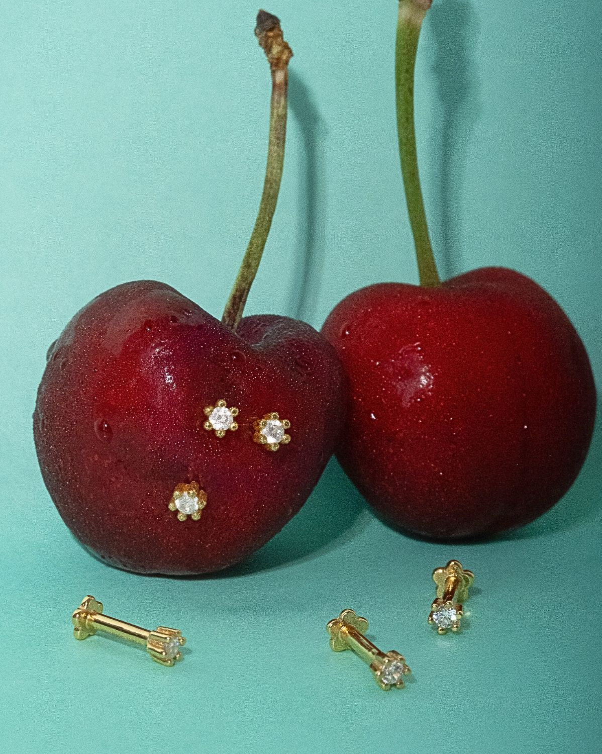 Byeol Diamond Piercing Stud - Image 6