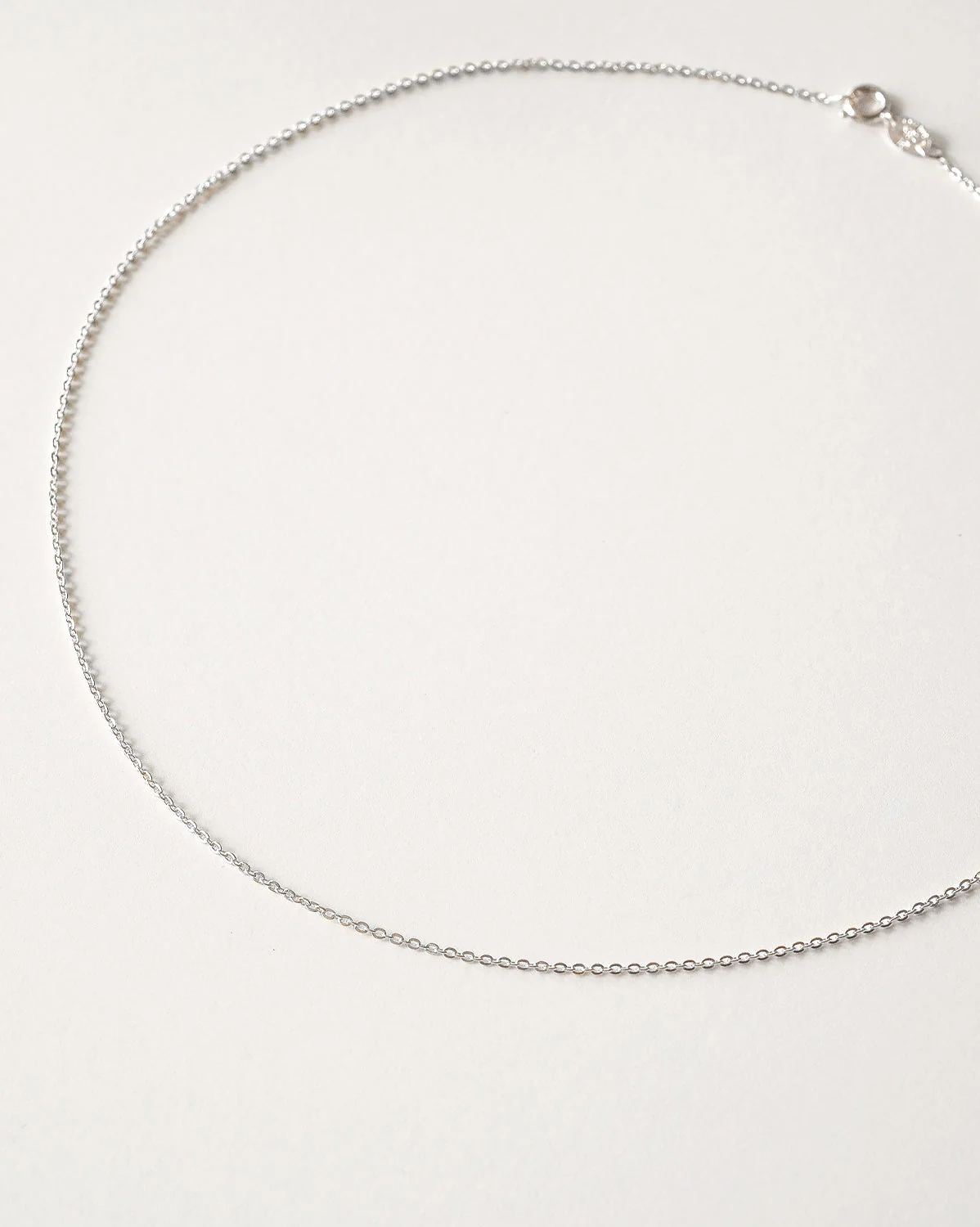 Cable Chain Necklace - Sterling Silver - Image 3