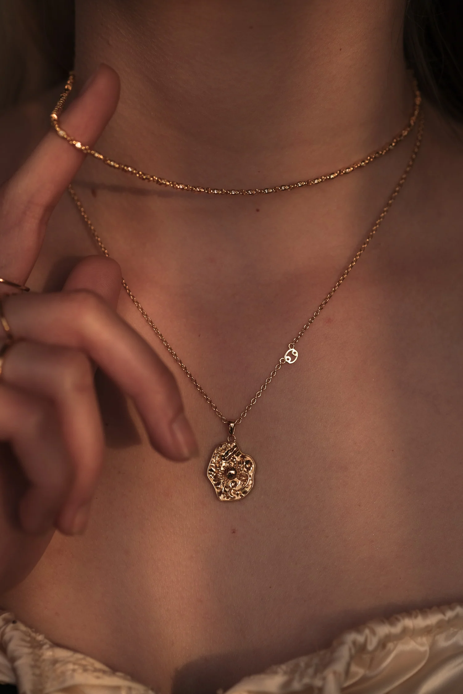 Cancer II Zodiac Necklace - Image 3