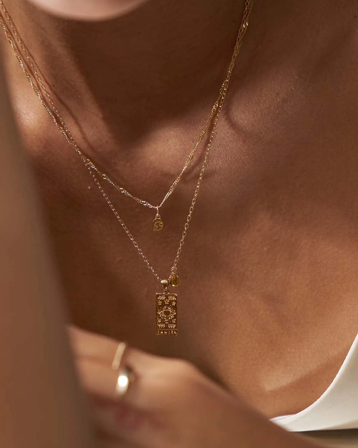 Cancer Zodiac Necklace - Image 4
