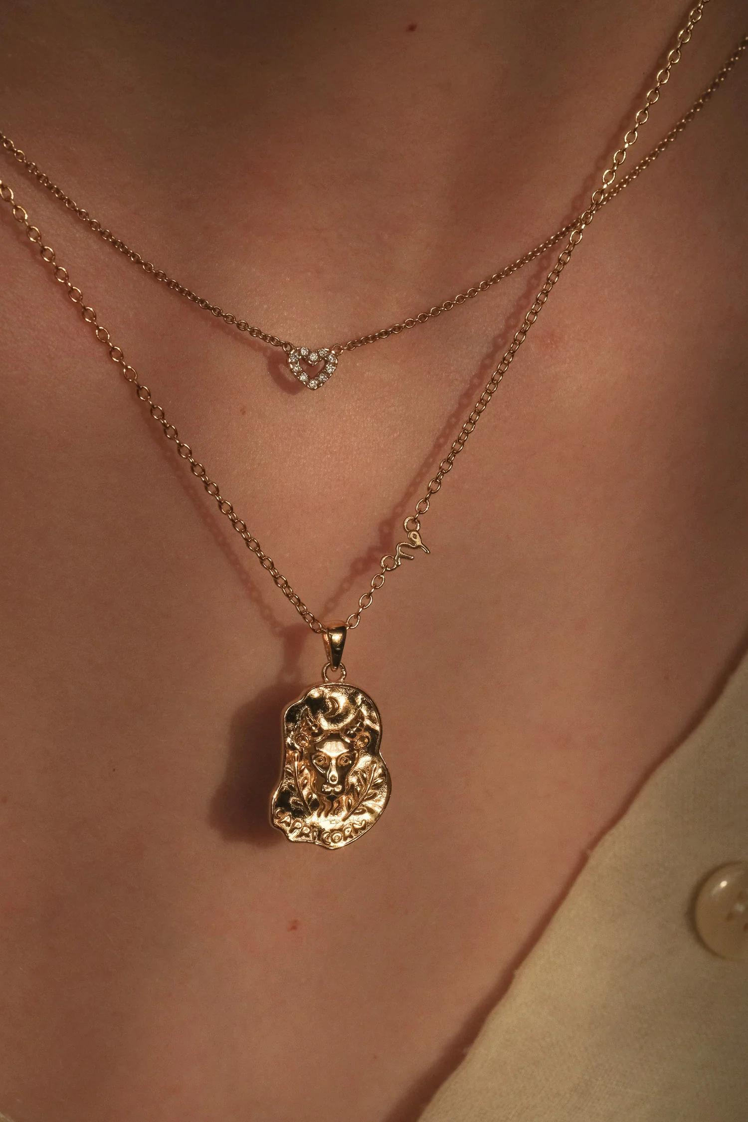 Capricorn II Zodiac Necklace - Image 3