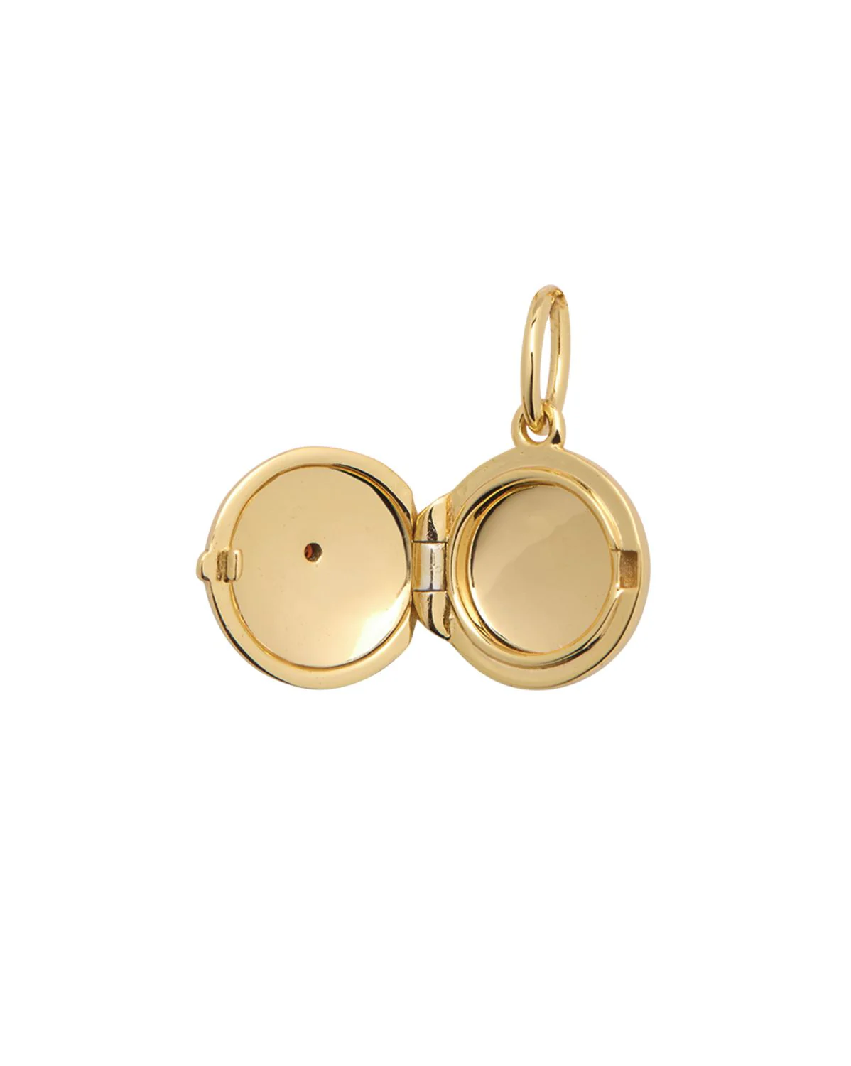 Carla Bow Engravable Locket Pendant - 9k Solid Gold - Image 5
