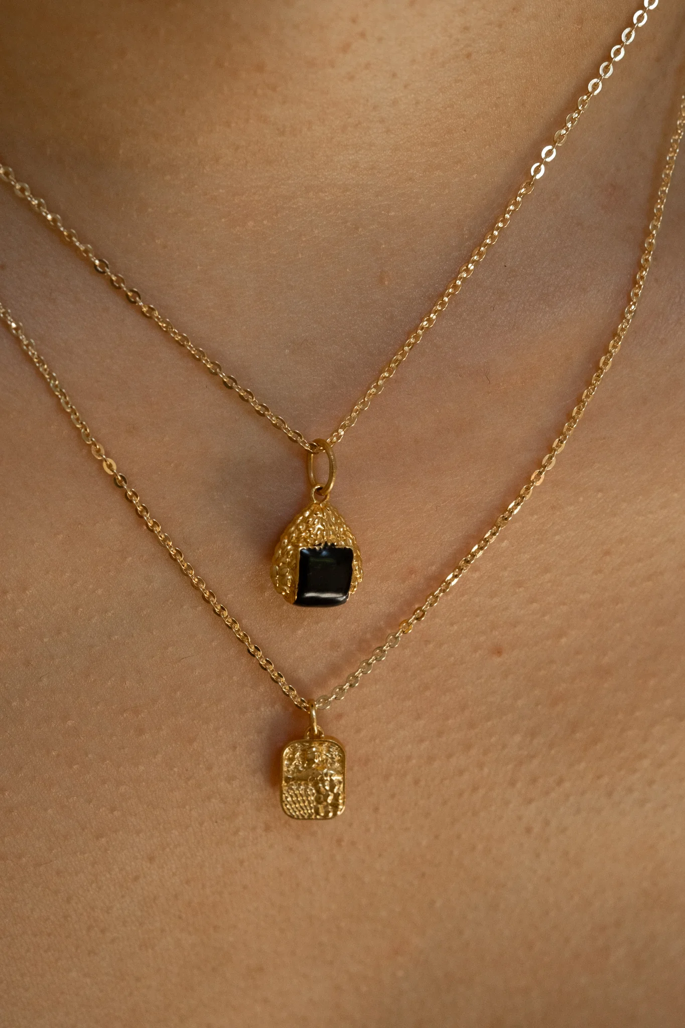 Solid Gold Chihiro's Onigiri Pendant - Image 4