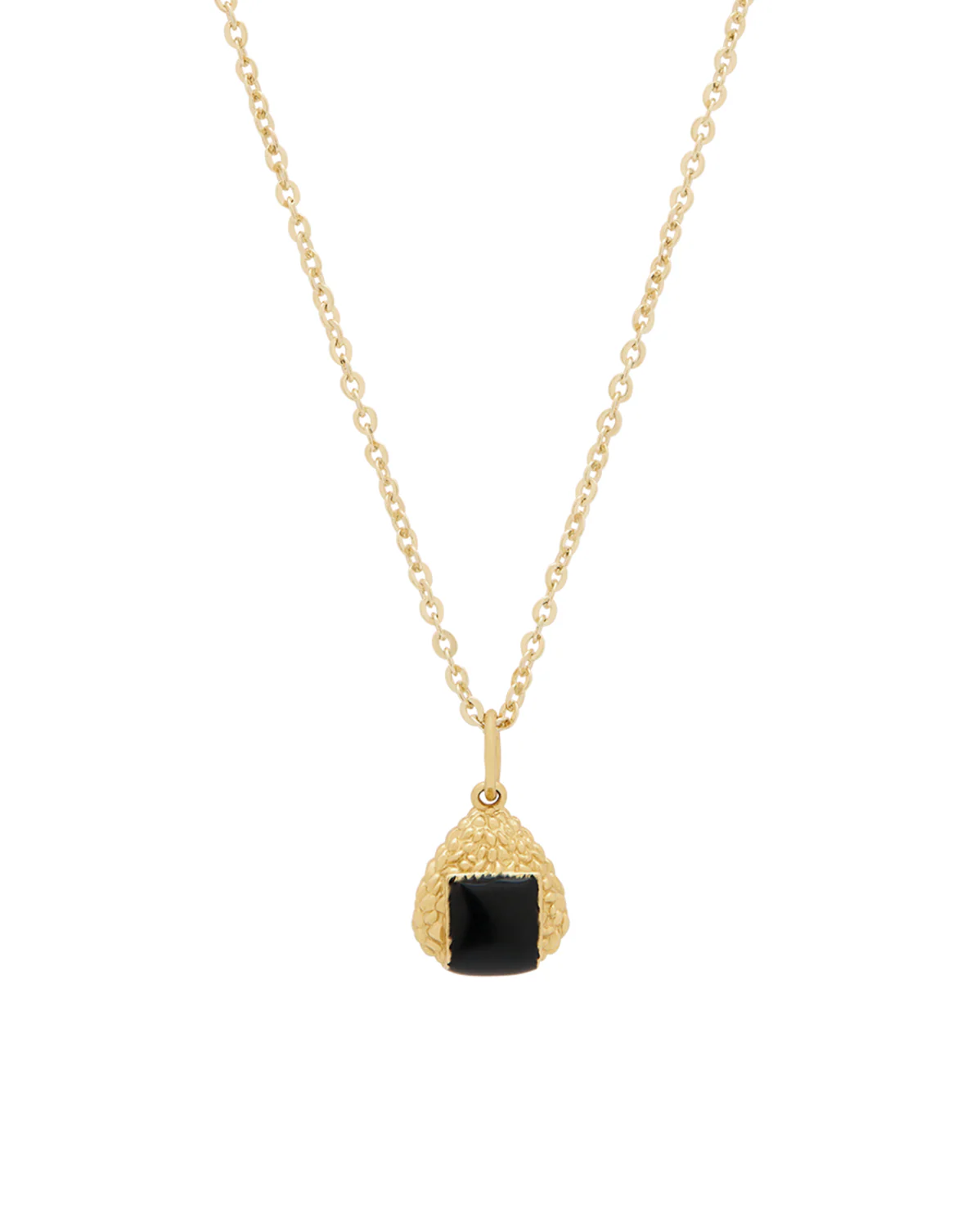 Solid Gold Chihiro's Onigiri Pendant - Image 6